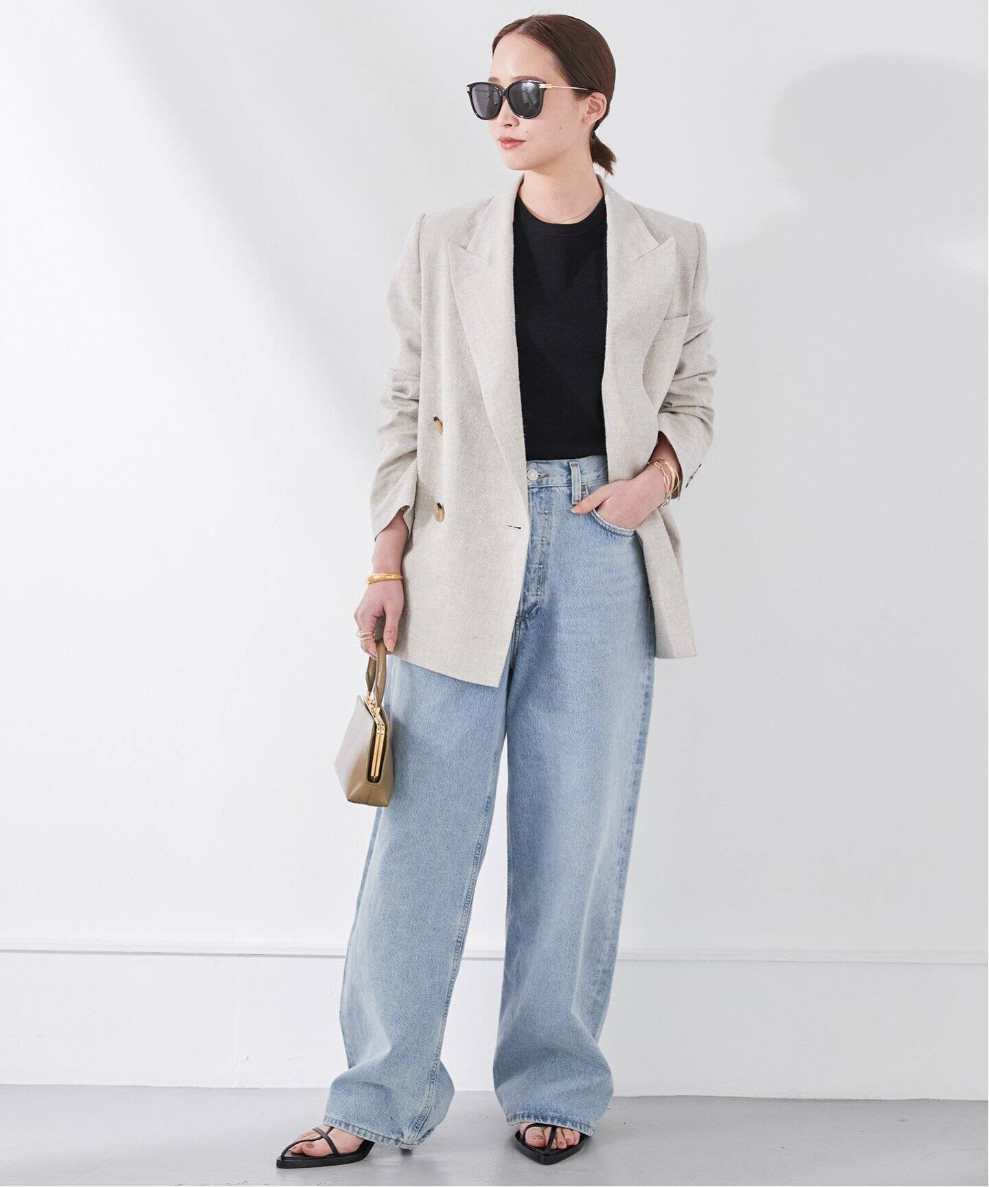 AGOLDE / エーゴールドイー】 LOW RISE BAGGY VOID（デニムパンツ 