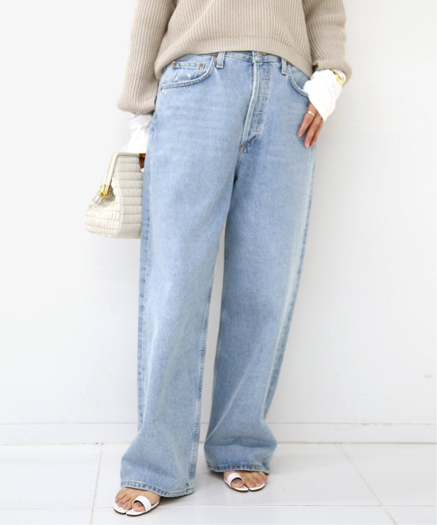 AGOLDE / エーゴールドイー】 LOW RISE BAGGY VOID（デニムパンツ 