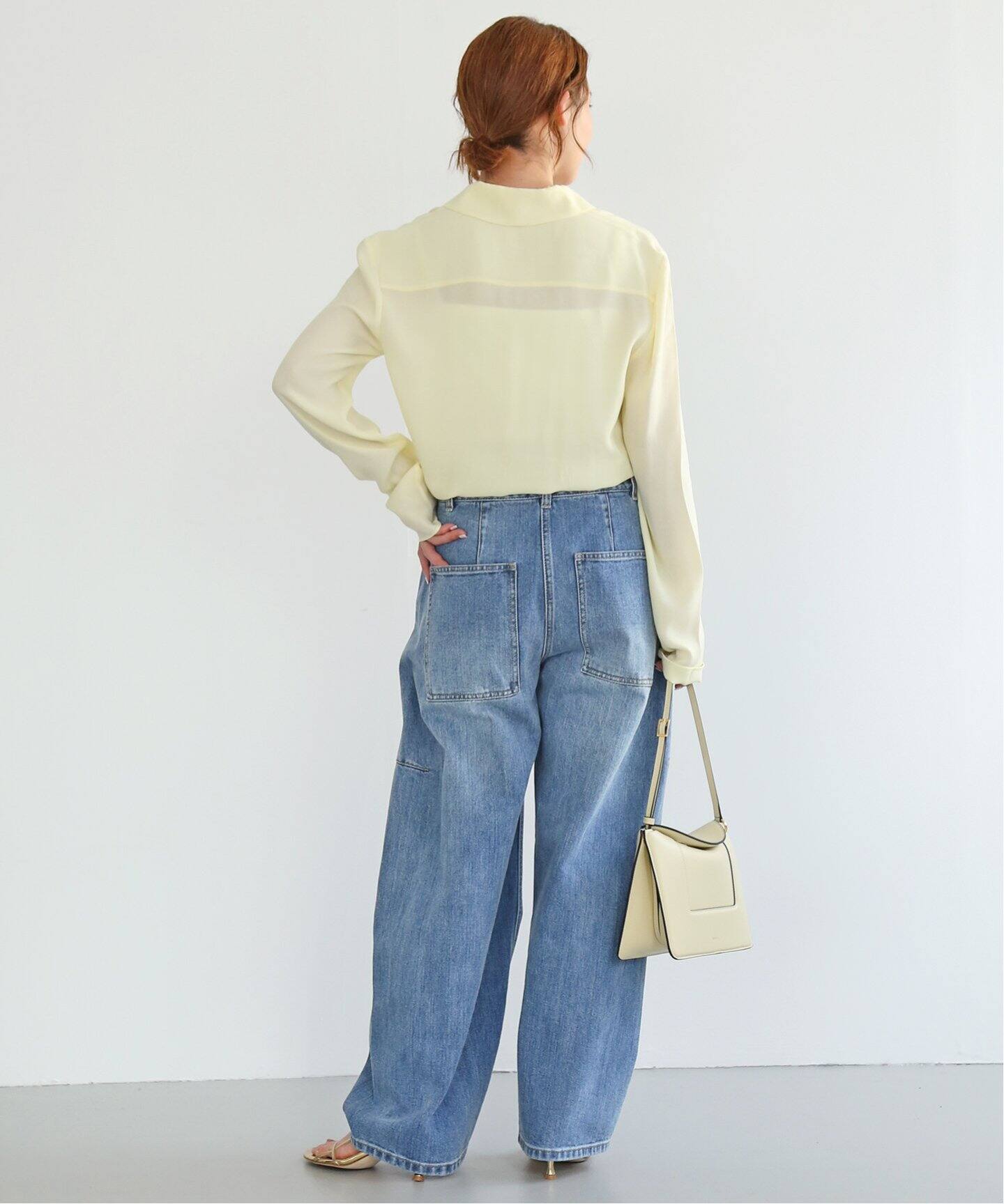 TibiティビクラシックウォッシュデニムSID JEAN PETITE