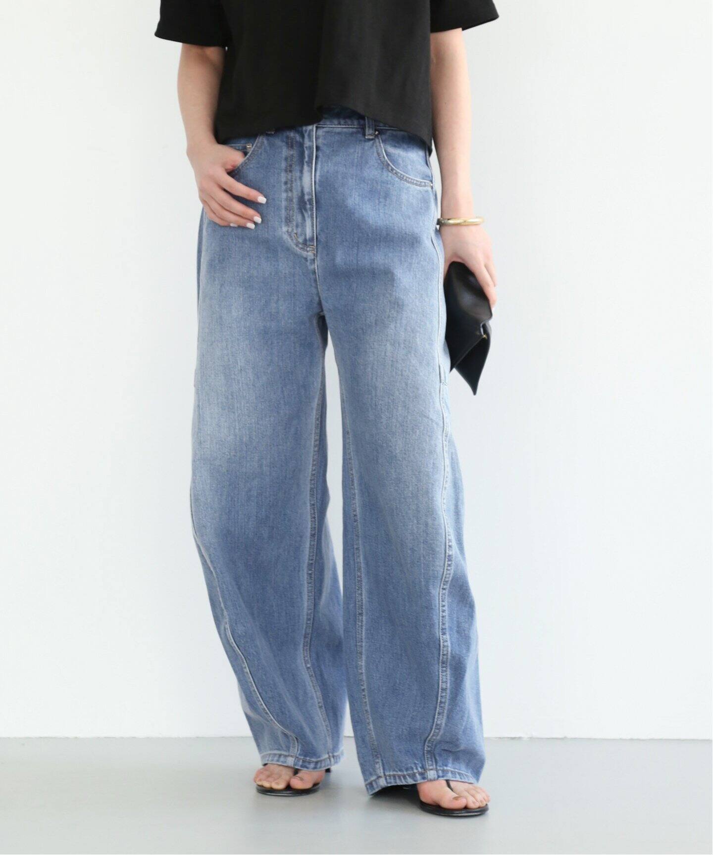 Tibi/ティビ】追加 クラシック ウォッシュ デニム SID JEAN PETITE 