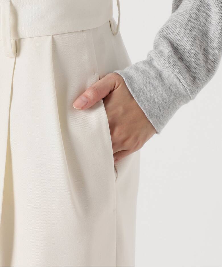 WOOL SERGEタックパンツ 3（スラックス）｜MUSE de Deuxieme Classe 