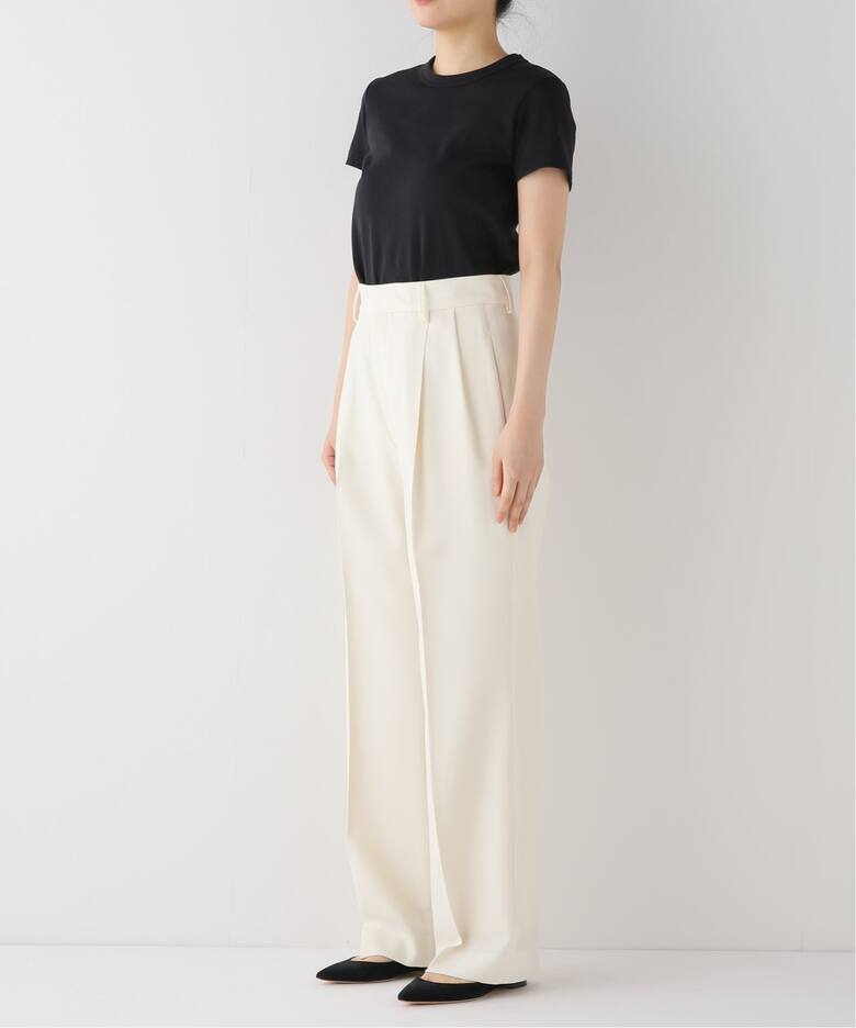 WOOL SERGEタックパンツ 3（スラックス）｜MUSE de Deuxieme Classe 