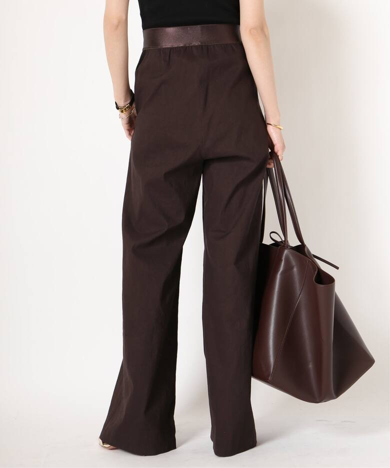 Stretch twill タックパンツ（スラックス）｜MUSE de Deuxieme Classe