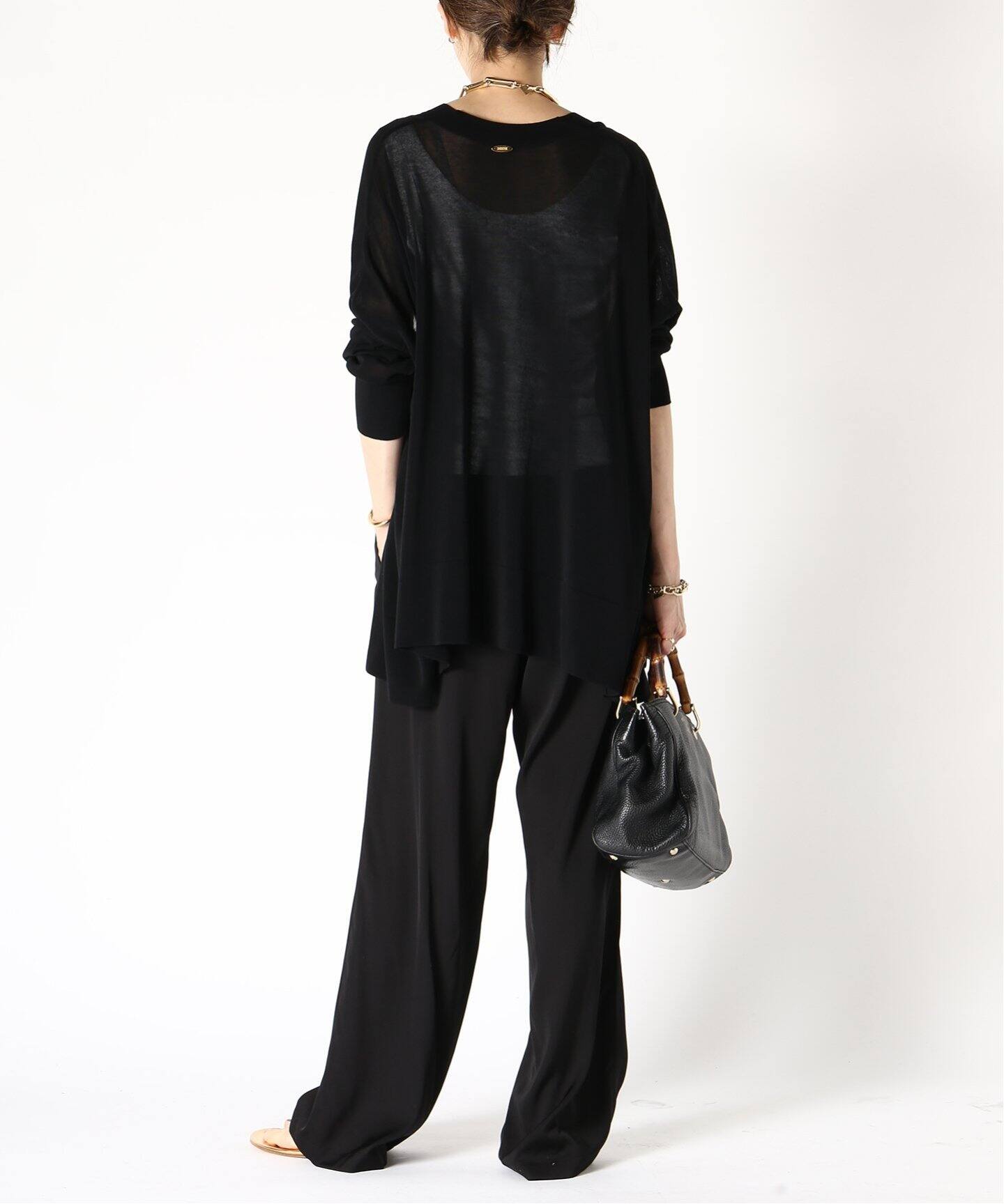 SILK SATIN EASY パンツ（その他パンツ）｜MUSE de Deuxieme  