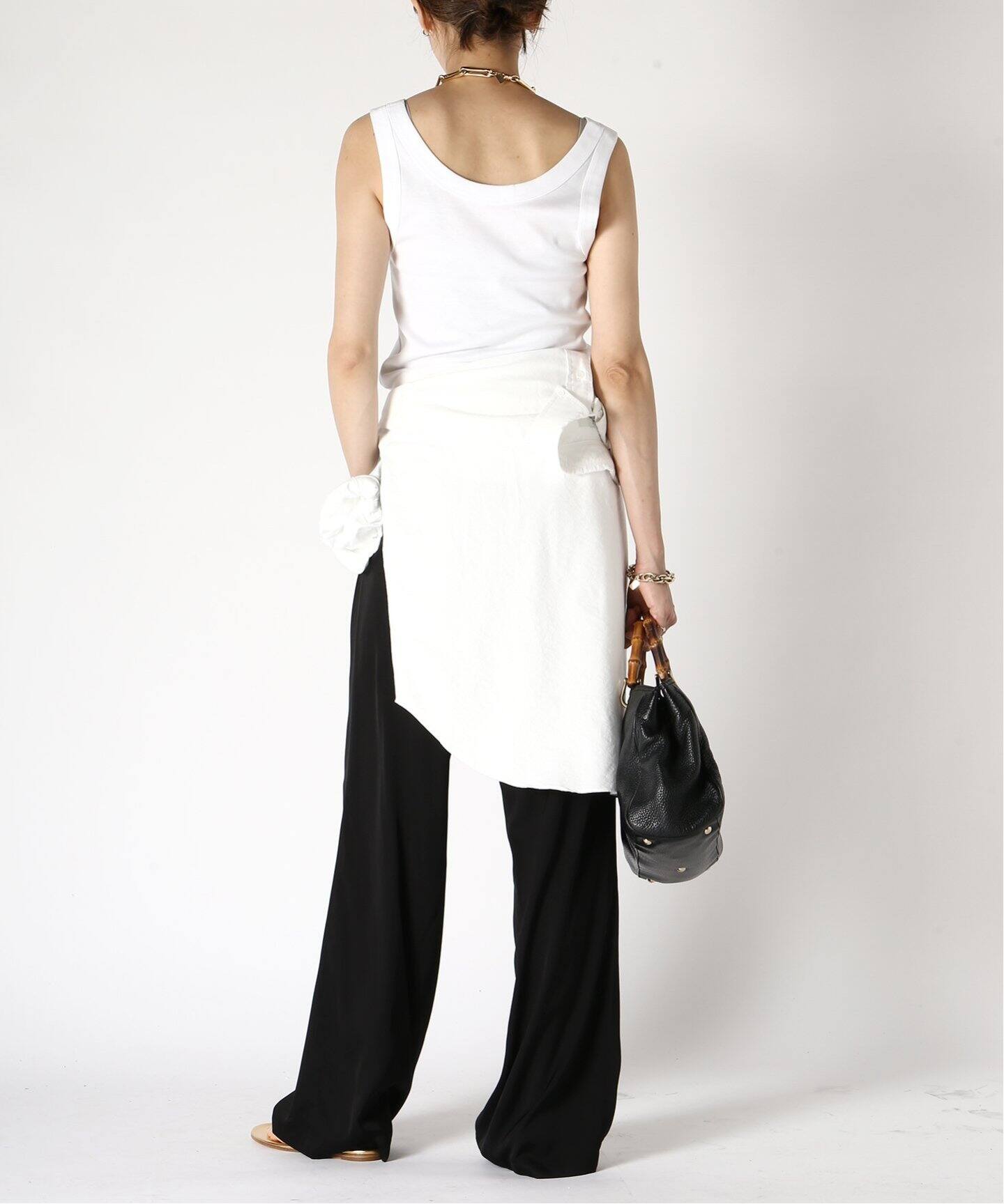 SILK SATIN EASY パンツ（その他パンツ）｜MUSE de Deuxieme Classe  