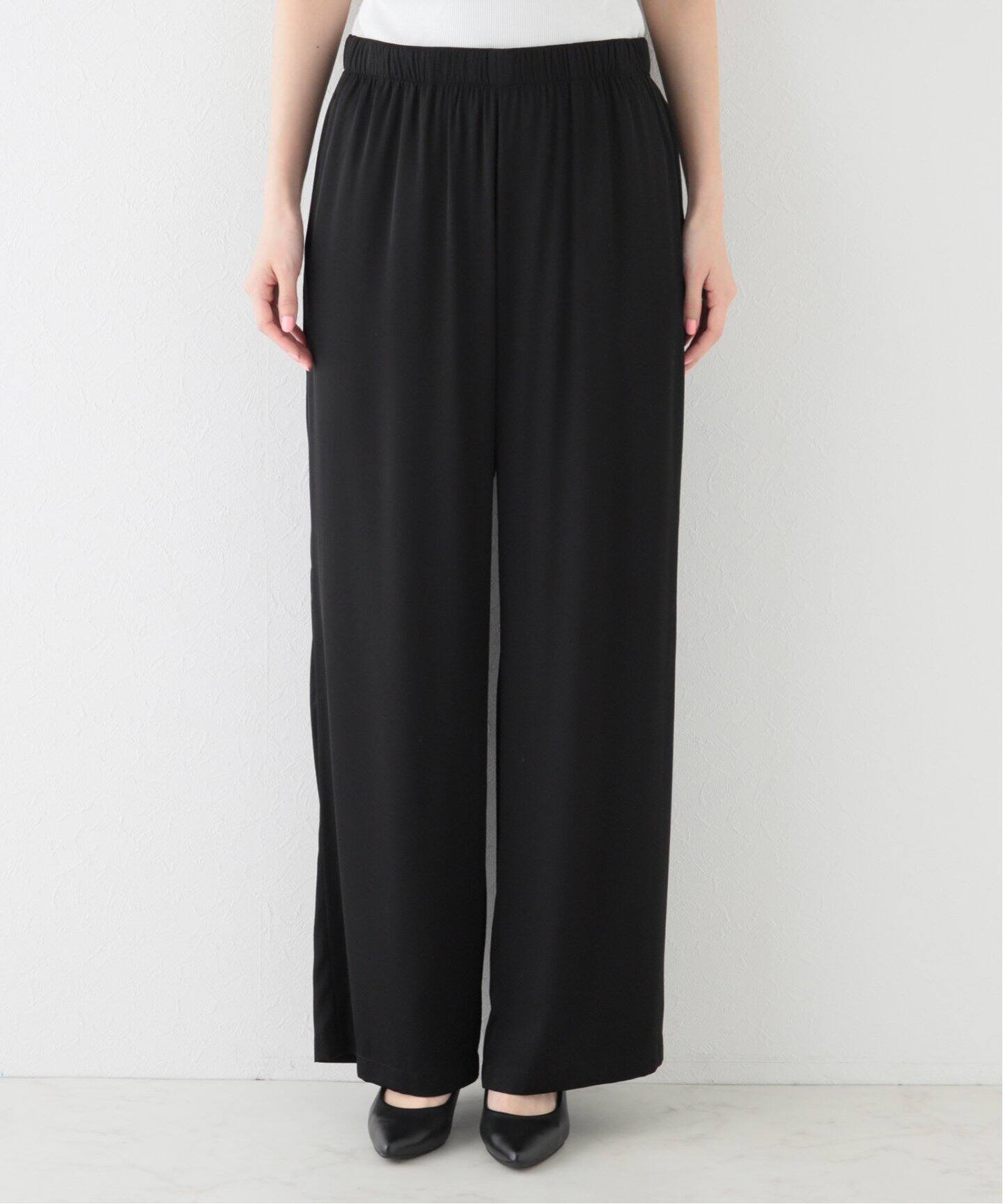 SILK SATIN EASY パンツ（その他パンツ）｜MUSE de Deuxieme Classe 