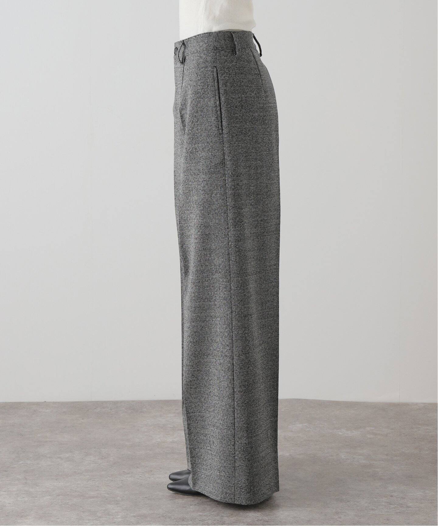 DISCO CRAPE パンツ(GRAY)（スラックス）｜MUSE de Deuxieme Classe 