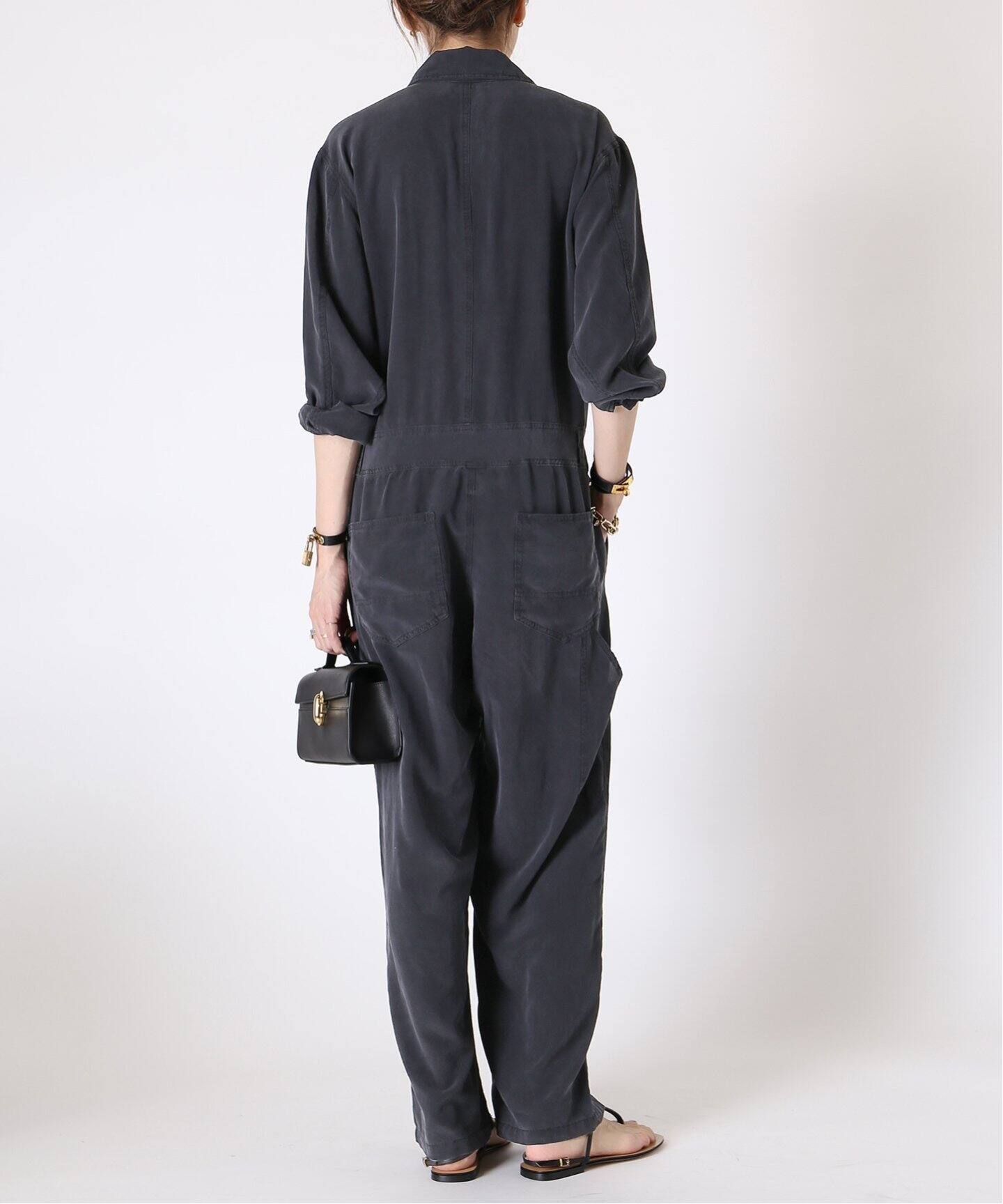 Silk Jump スーツ（つなぎ／オールインワン）｜MUSE de Deuxieme  