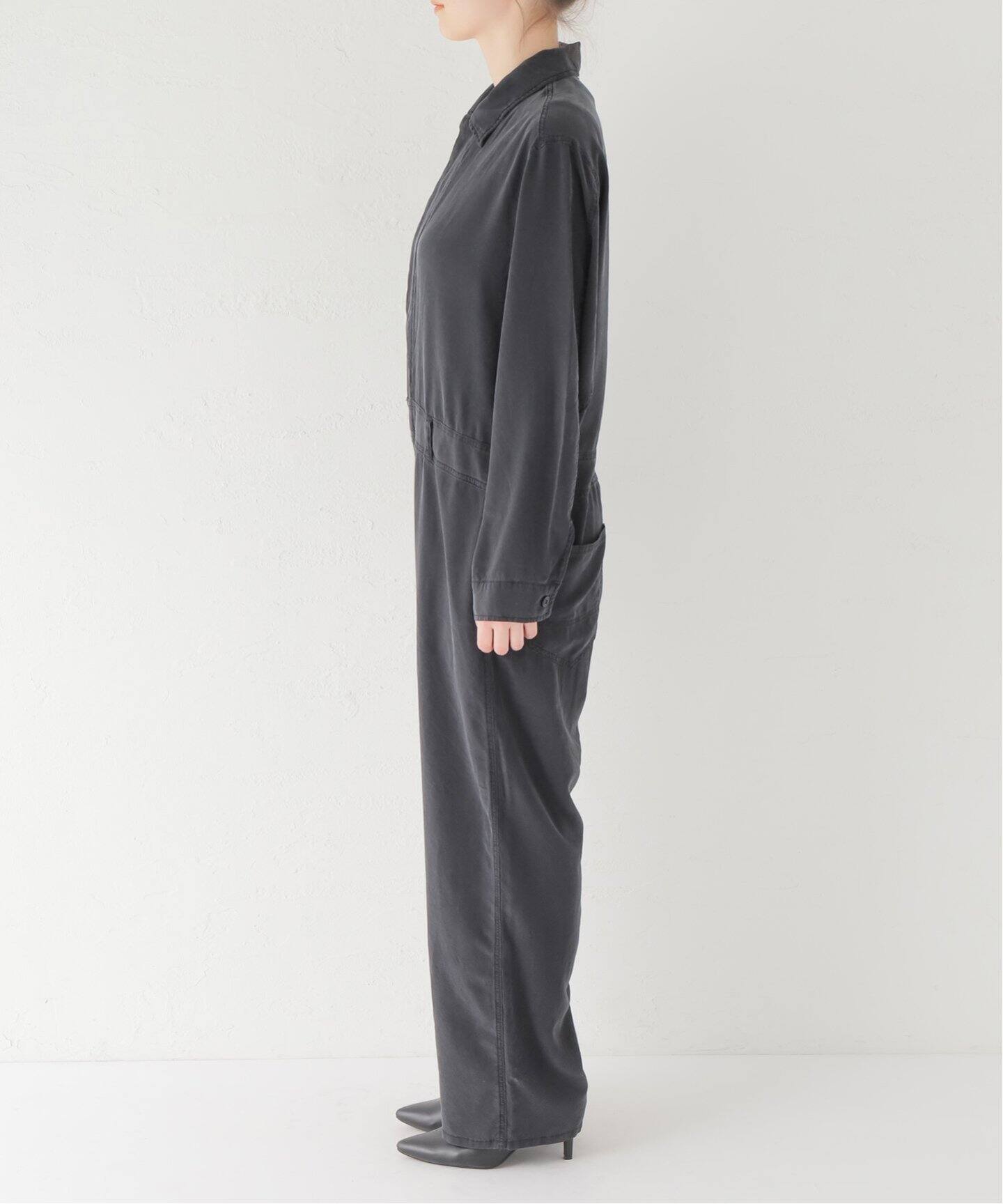 Silk Jump スーツ（つなぎ／オールインワン）｜MUSE de Deuxieme  