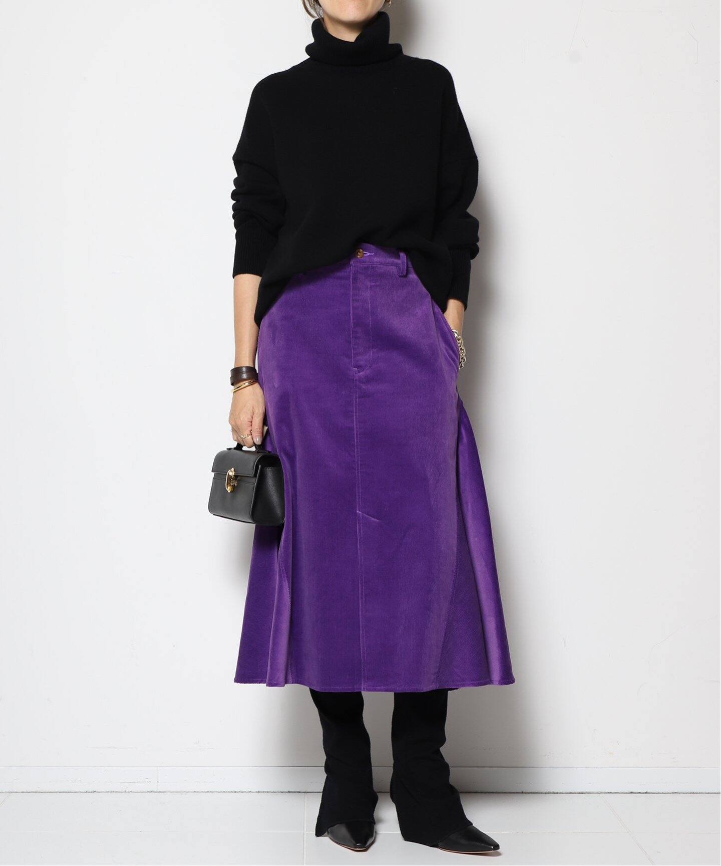 Deuxieme Classe 不経済 CAPRI RIB レギンス・スカートのセット 