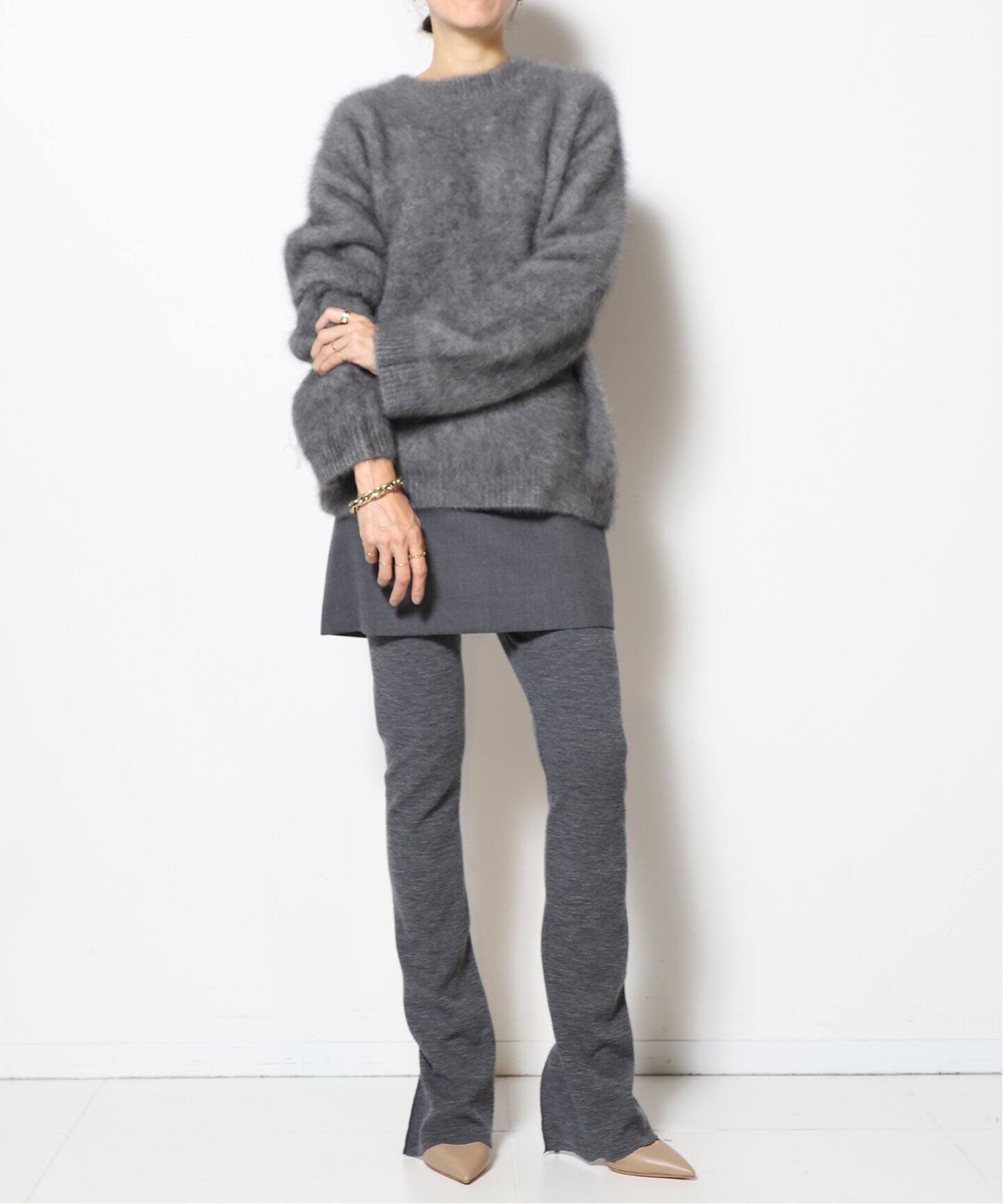 rib レギンス（その他パンツ）｜MUSE de Deuxieme Classe（ミューズ  