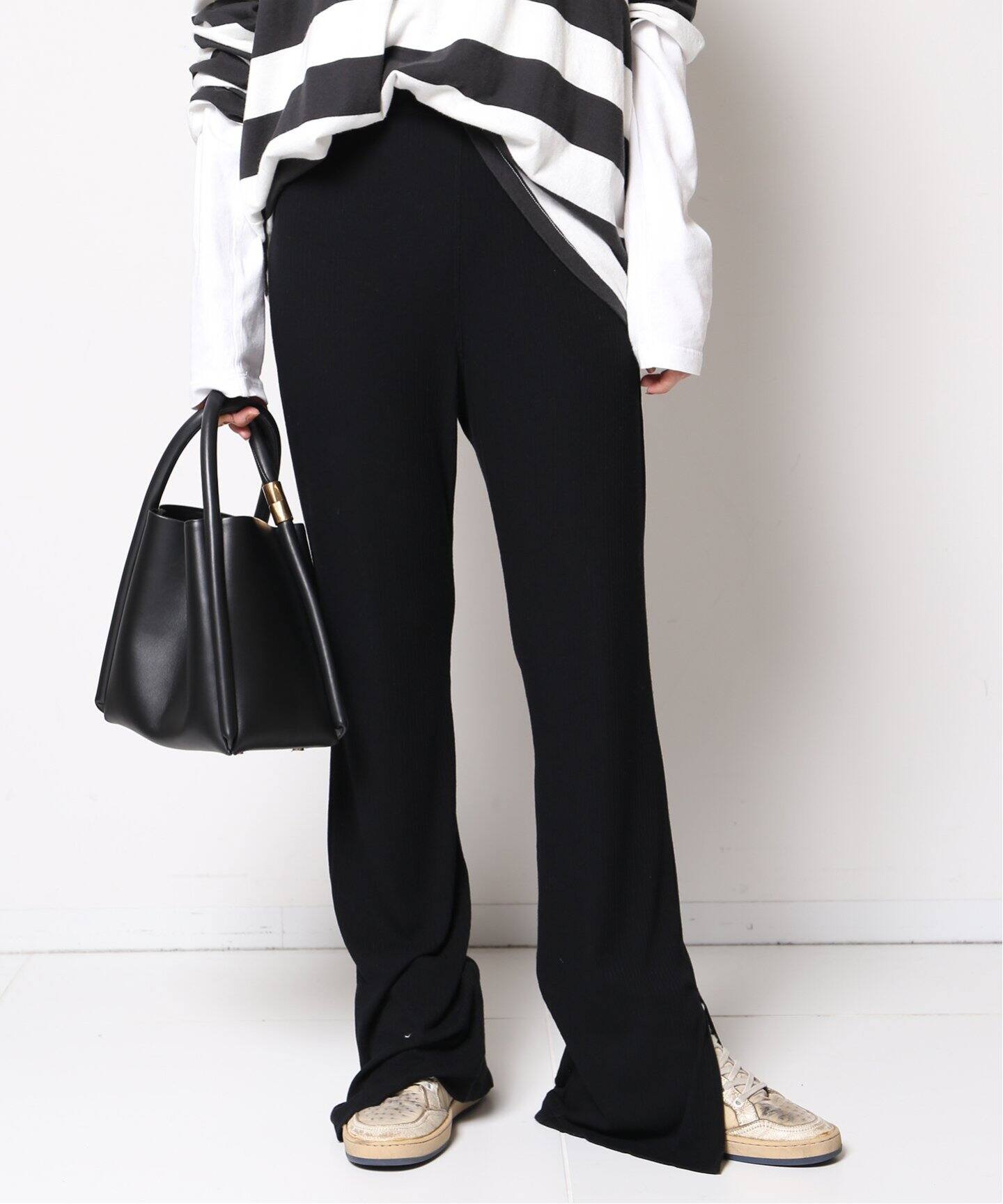 Viscose rib パンツ（その他パンツ）｜MUSE de Deuxieme Classe 