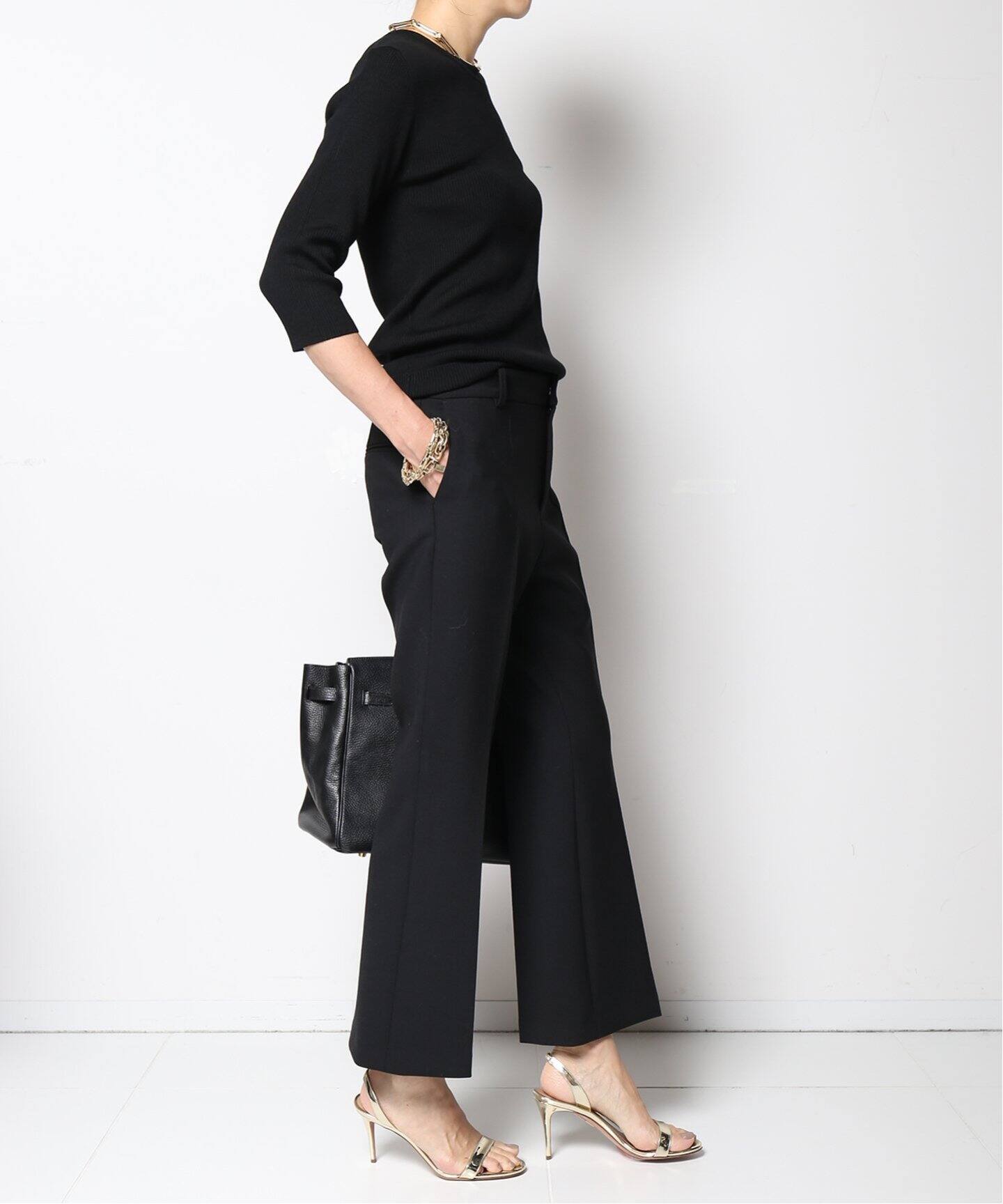 TW Cropped パンツ（スラックス）｜MUSE de Deuxieme Classe（ミューズ  