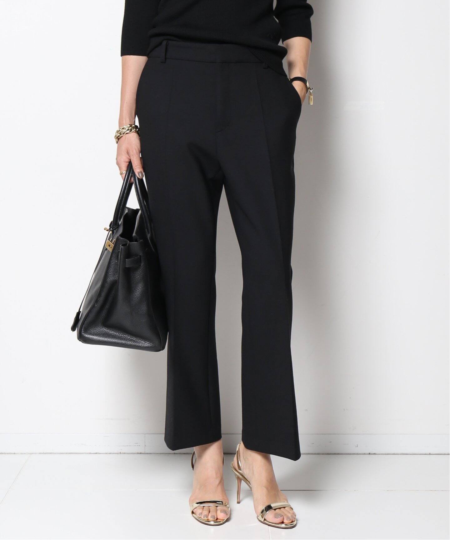 TW Cropped パンツ（スラックス）｜MUSE de Deuxieme Classe（ミューズ  