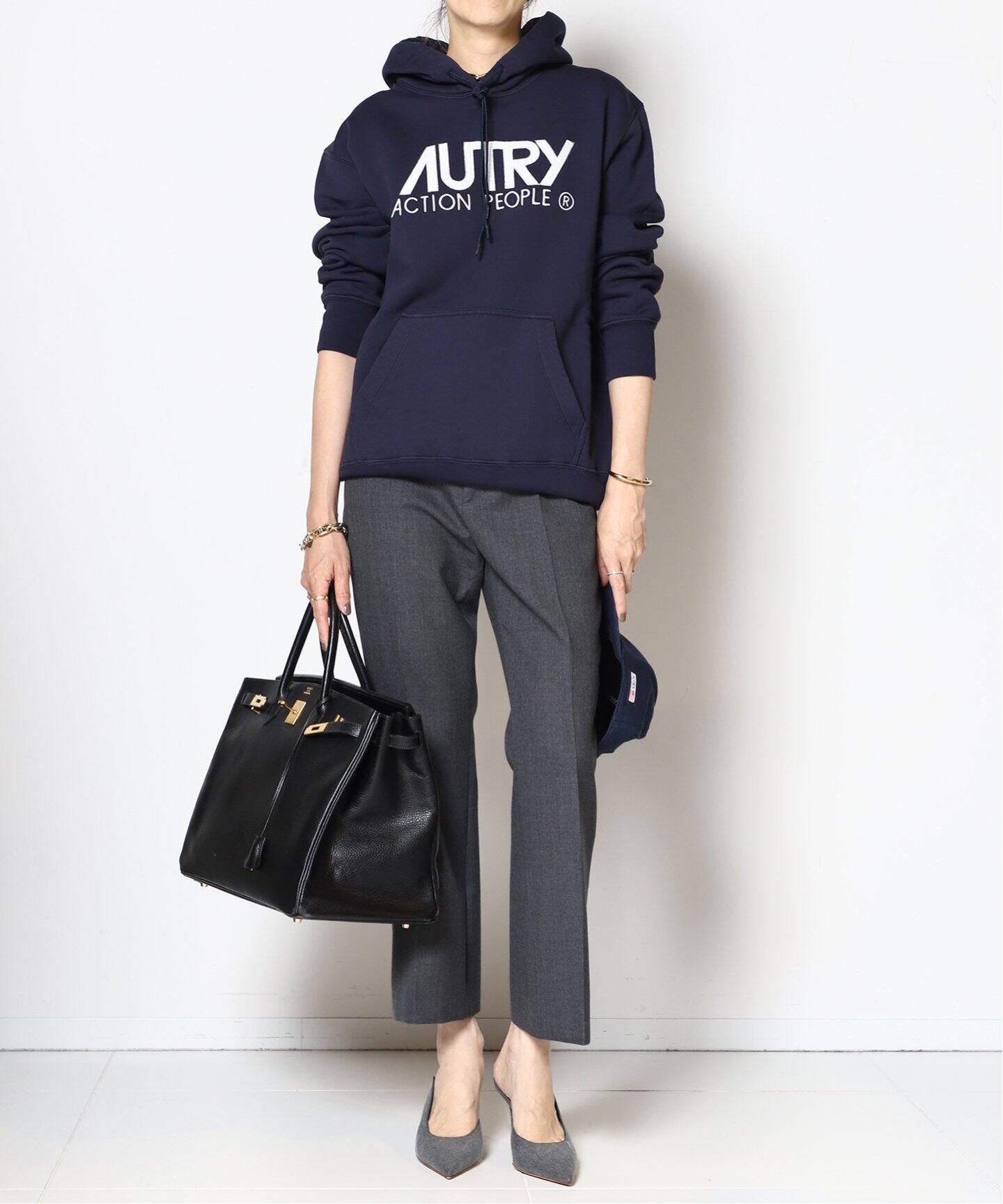 W Cross Cropped パンツ（スラックス）｜MUSE de Deuxieme Classe  