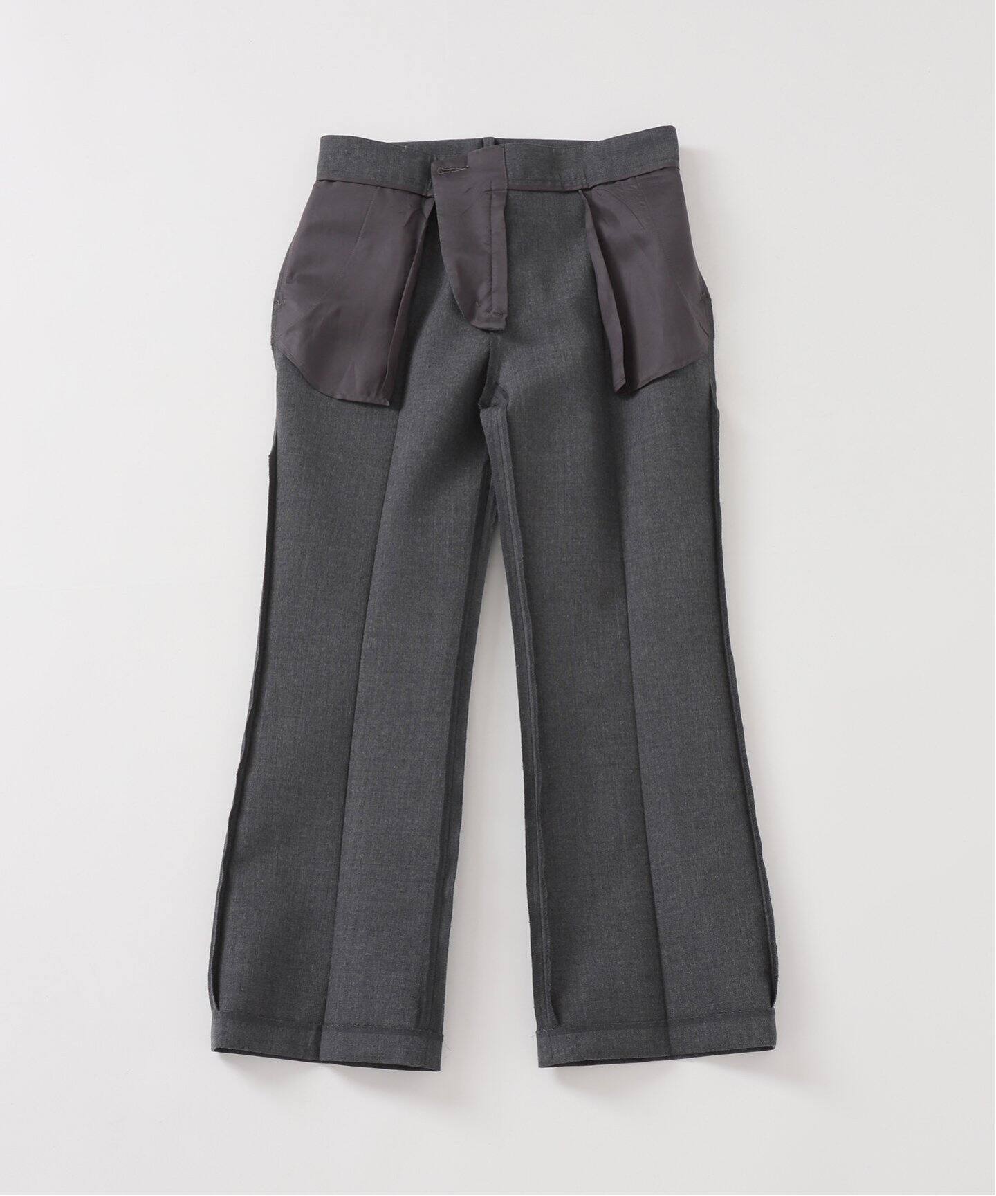 W Cross Cropped パンツ（スラックス）｜MUSE de Deuxieme Classe 