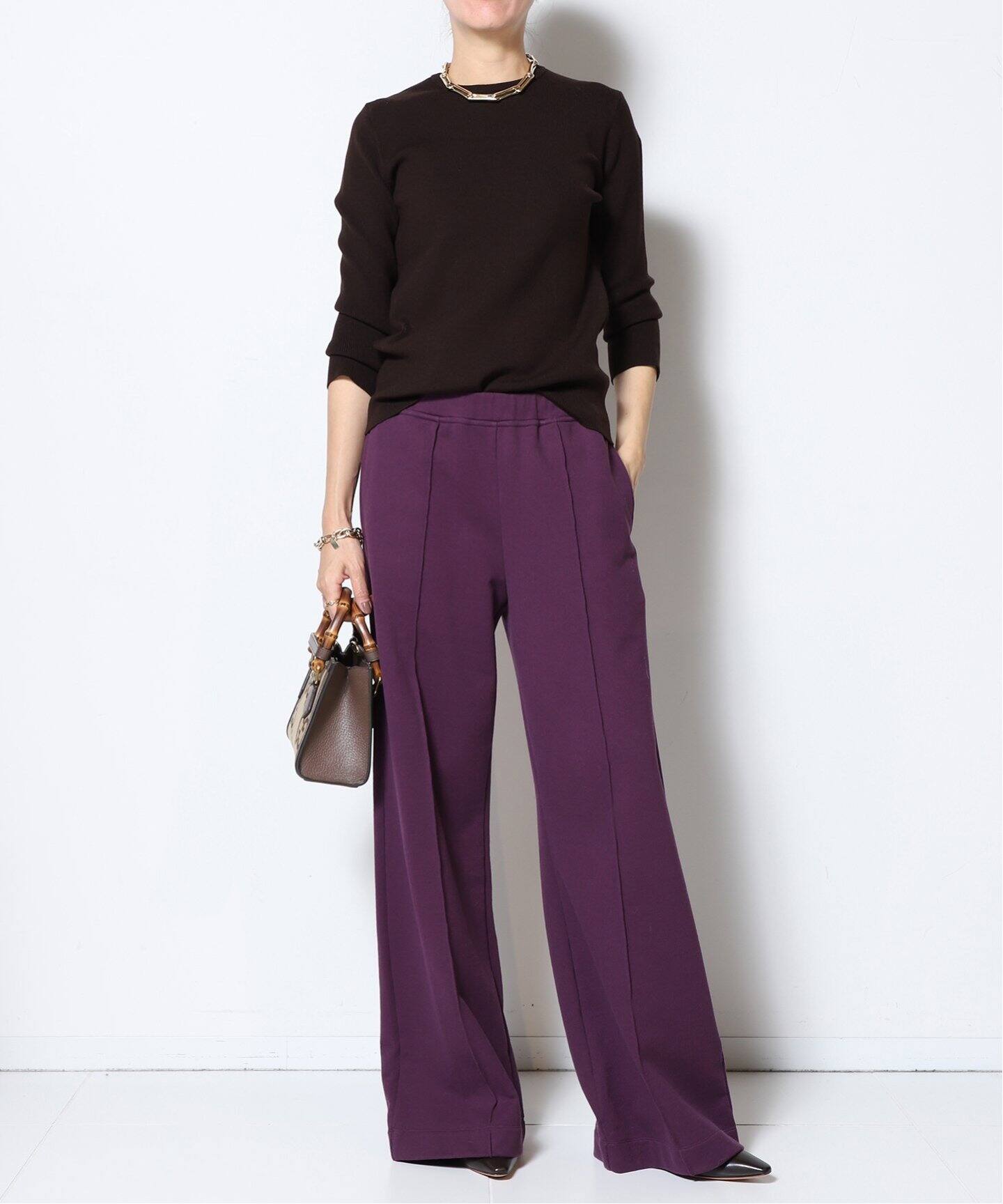 WIDE SWEAT パンツ（スウェットパンツ）｜MUSE de Deuxieme  