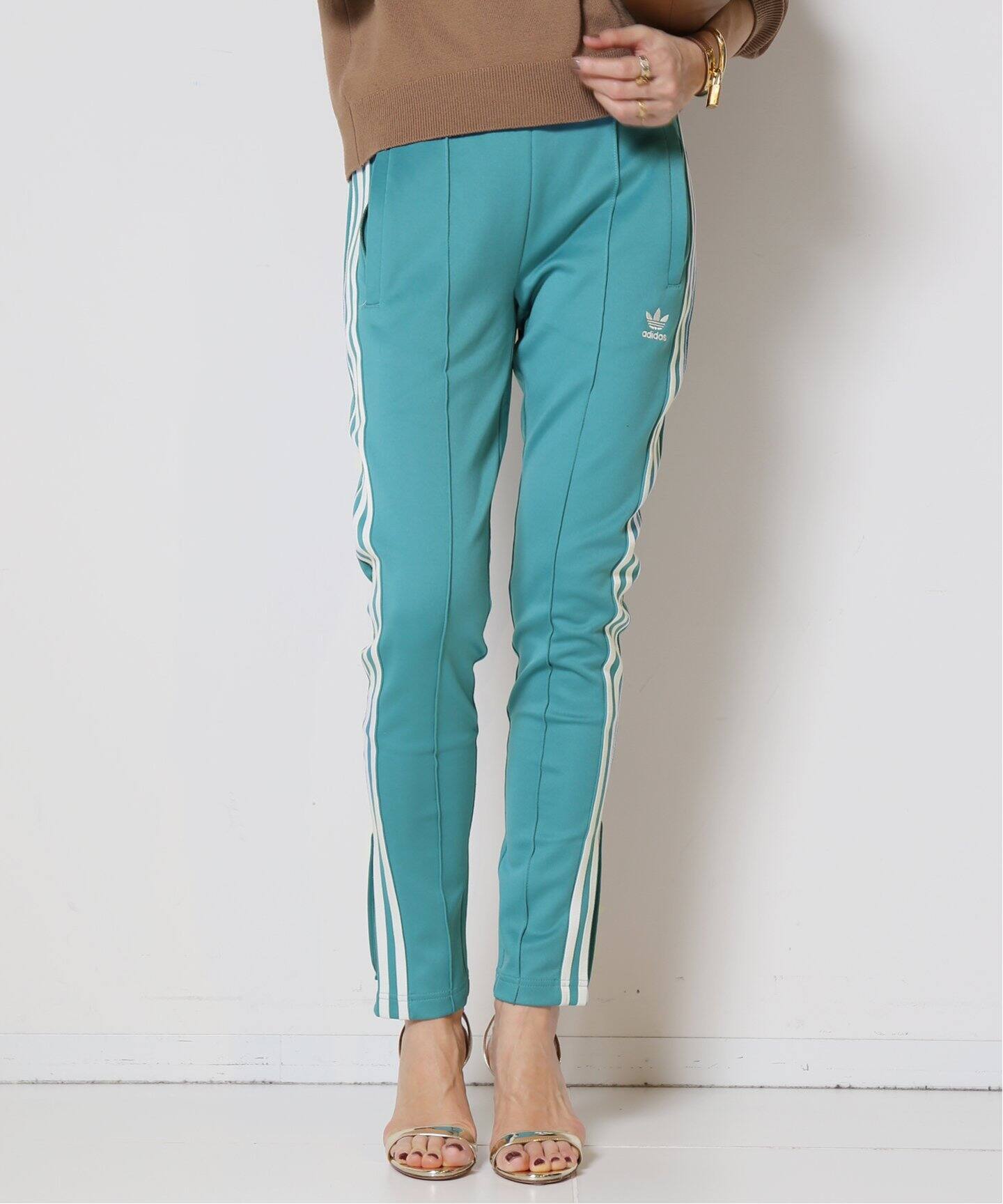 adidas/アディダス】SIDE ZIP JERSEY パンツ（ジャージ／トラック 