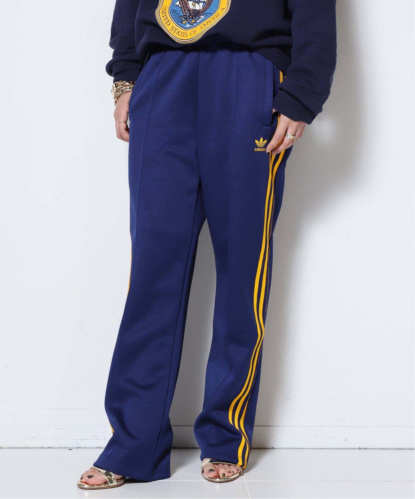 ADIDAS/アディダス】SIDE LINE JERSEY パンツ（ジャージ／トラック  