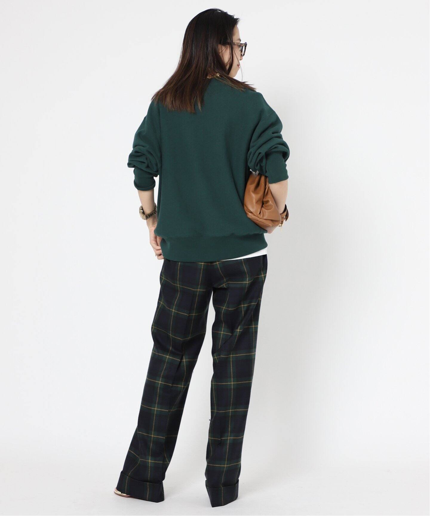 MADISONBLUE/マディソンブルー】TARTAN CHECK パンツ（スラックス 