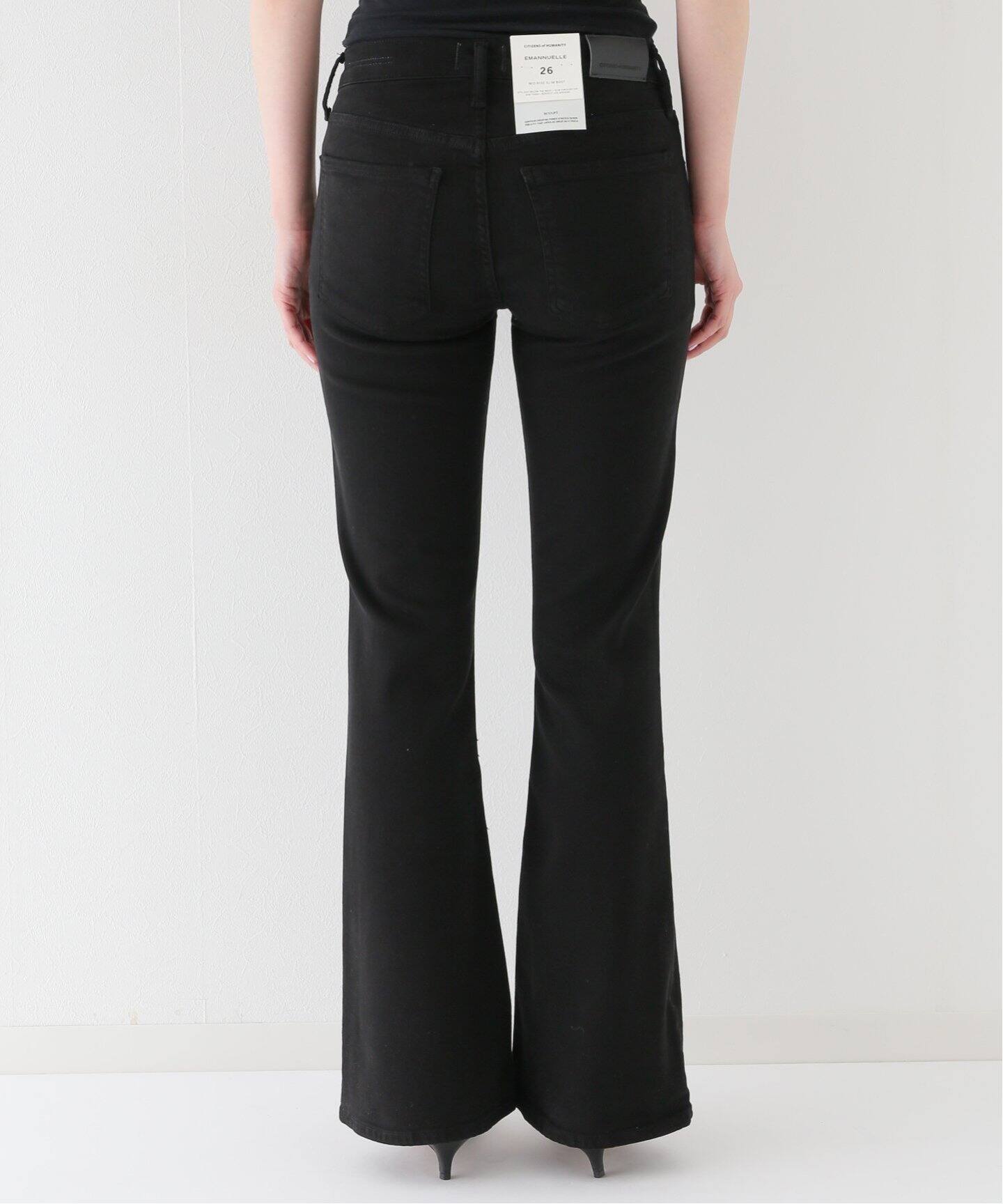 CITIZENS of HUMANITY】COH EMANNUELLE Boot BLACK デニム（デニム  