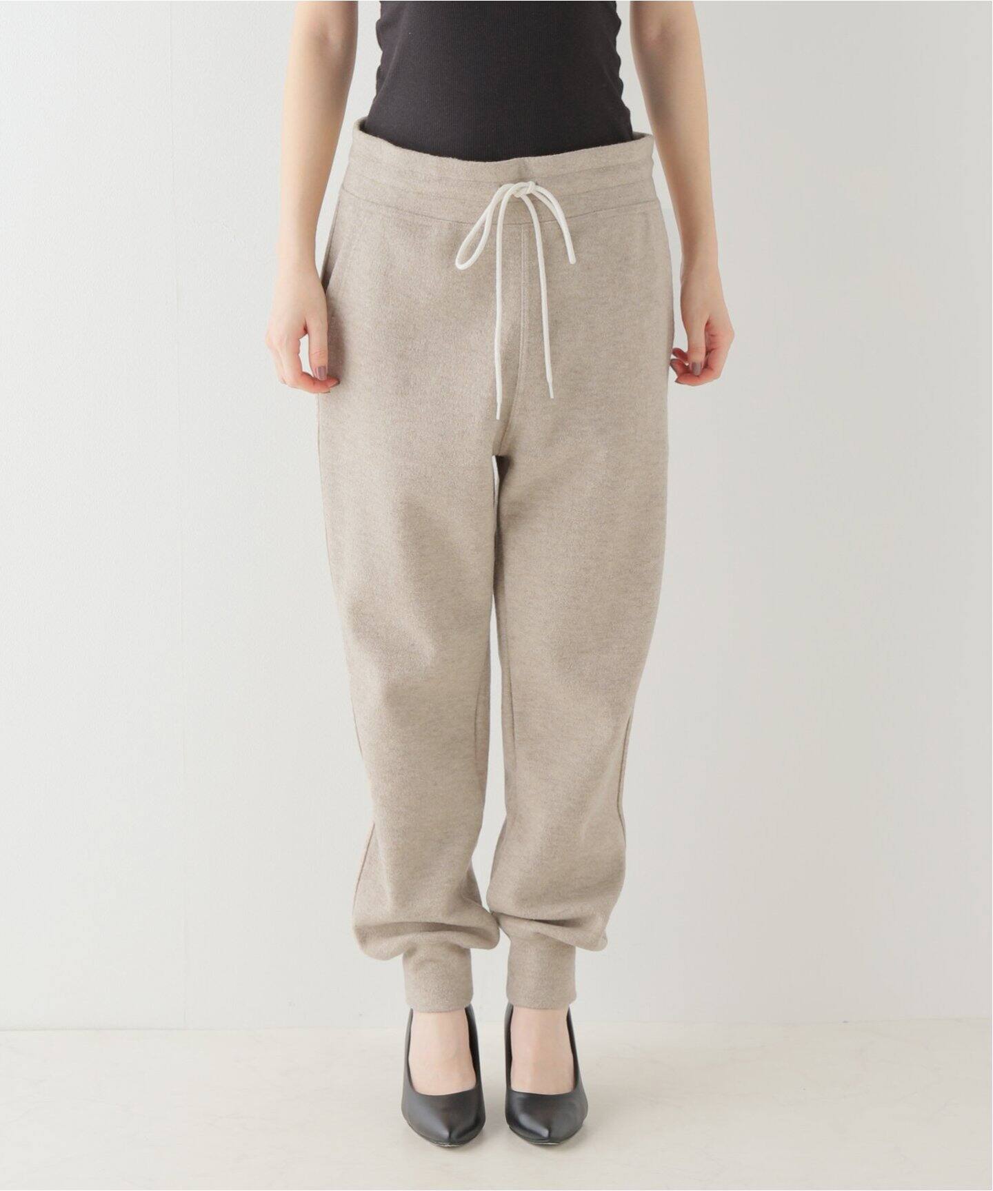 M-[medium]/ミディアム】WOOL KNIT パンツ（その他パンツ）｜MUSE de  