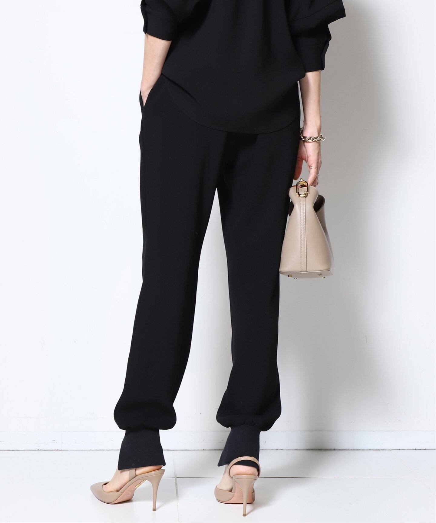 Col Pierrot/コルピエロ】スソリブパンツ(BLACK)（その他パンツ  