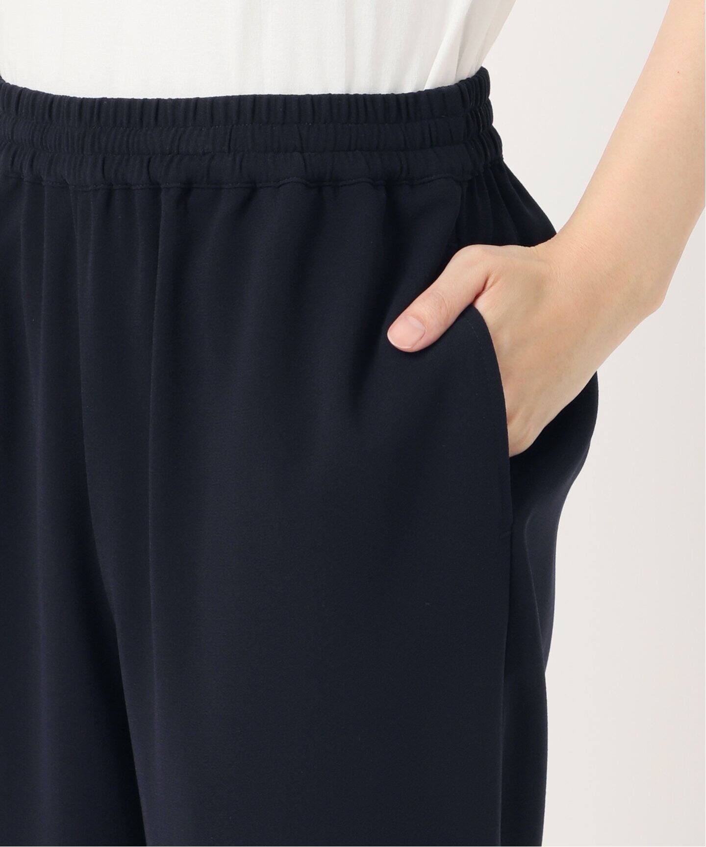 Col Pierrot/コルピエロ】スソリブ パンツ(NAVY)（その他パンツ 