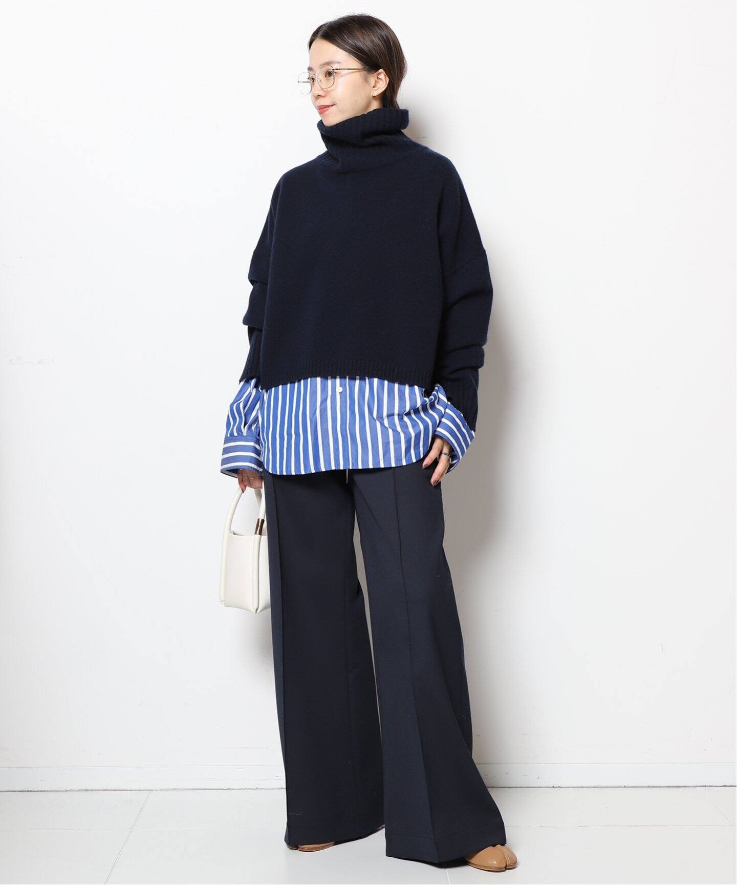 STUDIO NICHOLSON/スタジオ ニコルソン】LOW RISE STRAIGHT パンツ  