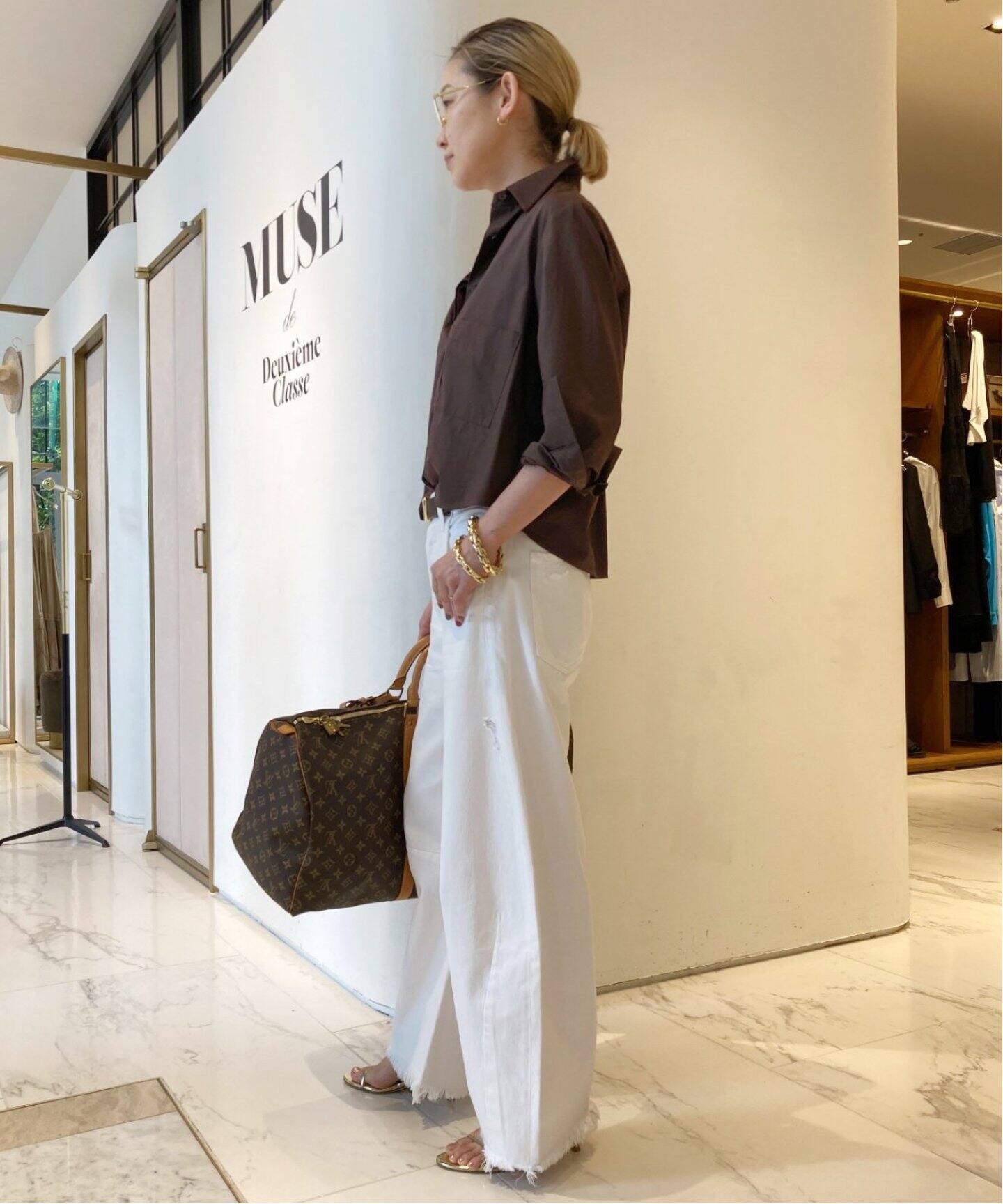 CITIZENS OF HUMANITY】HORSESHOE デニム(WHITE)（デニムパンツ  