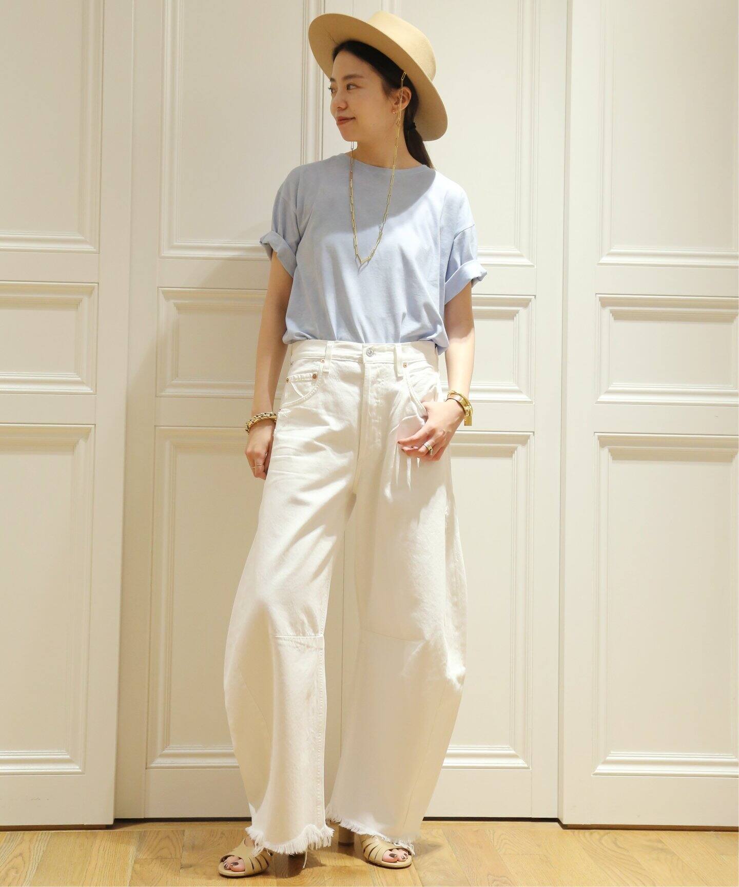 CITIZENS OF HUMANITY】HORSESHOE デニム(WHITE)（デニムパンツ  