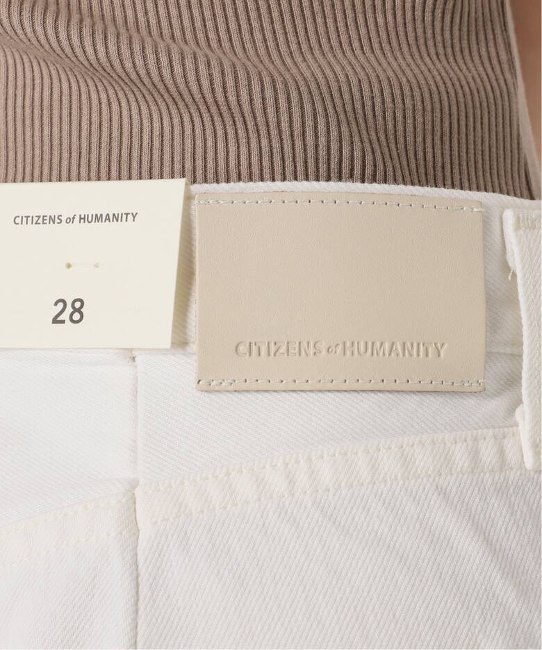 CITIZENS OF HUMANITY】HORSESHOE デニム(WHITE)（デニムパンツ 