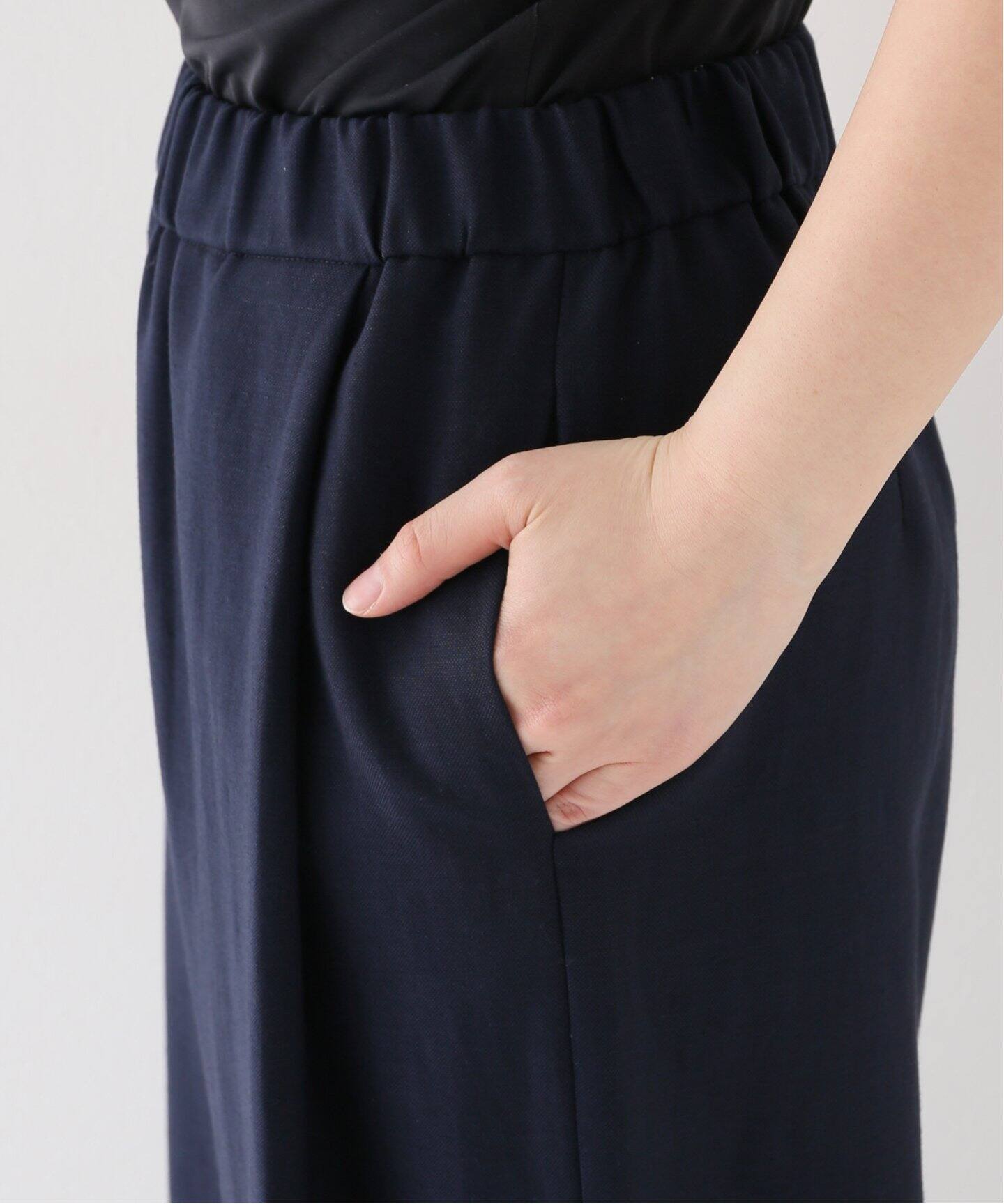 N_8/エンネオット】WOOL LINEN パンツ（その他パンツ）｜MUSE de