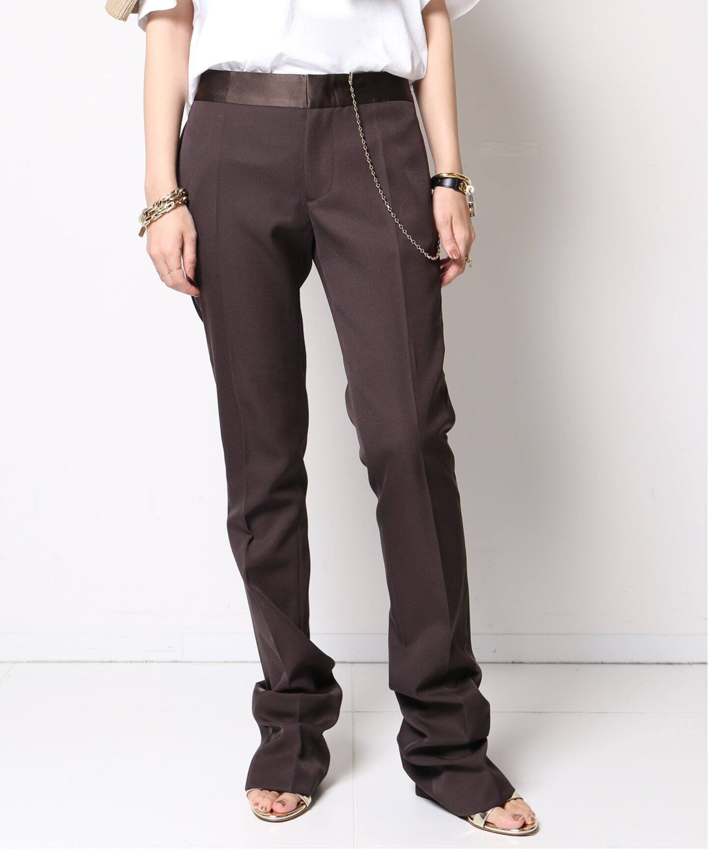 DSQUARED2/ディースクエアード】BROWN パンツ（スラックス）｜MUSE de  