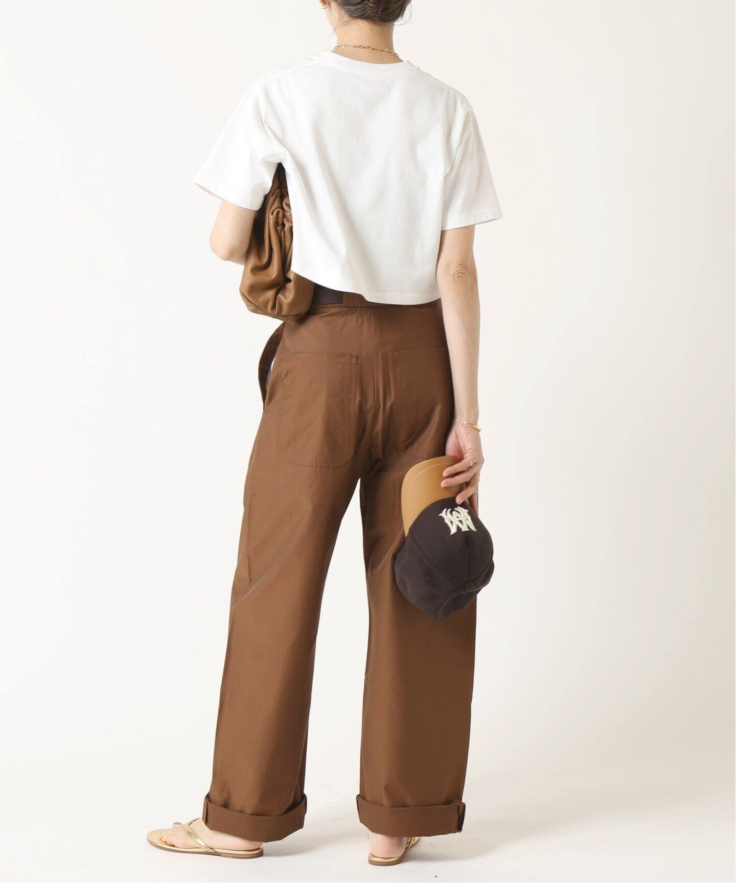 STUDIO NICHOLSON/スタジオ ニコルソン】FRONT ZIP ROUND パンツ  