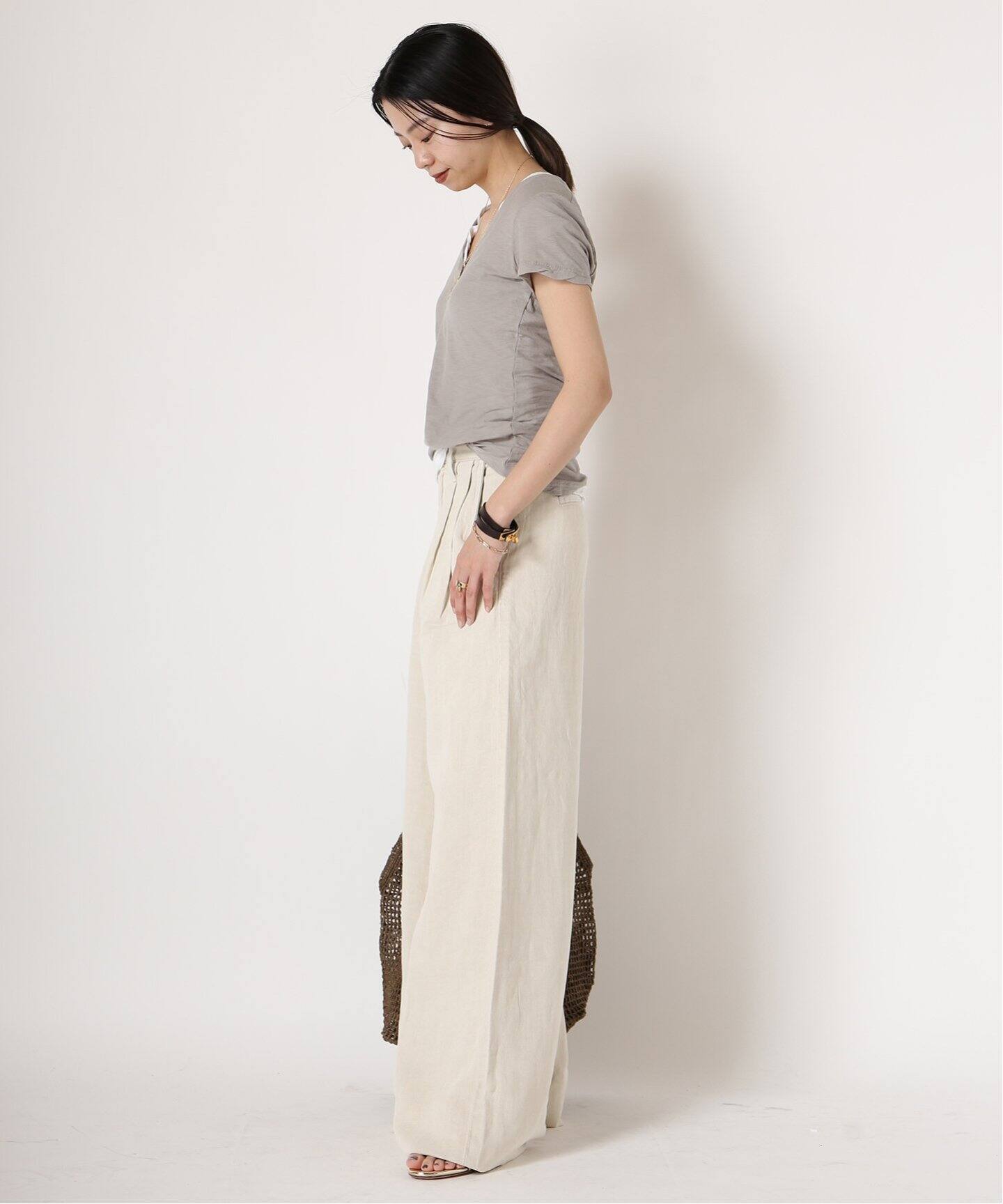 MOTHER/マザー】HIGH WAISTED WHITE パンツ（その他パンツ）｜MUSE de  