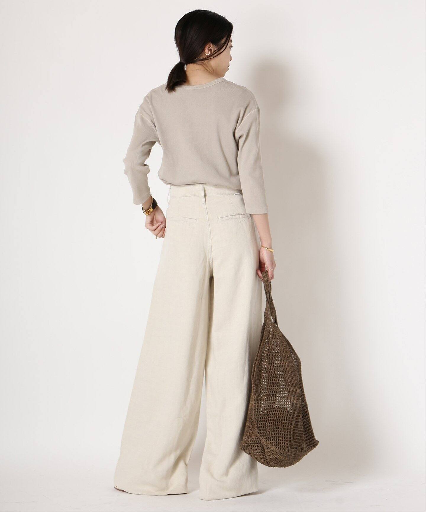 MOTHER/マザー】HIGH WAISTED WHITE パンツ（その他パンツ）｜MUSE de  