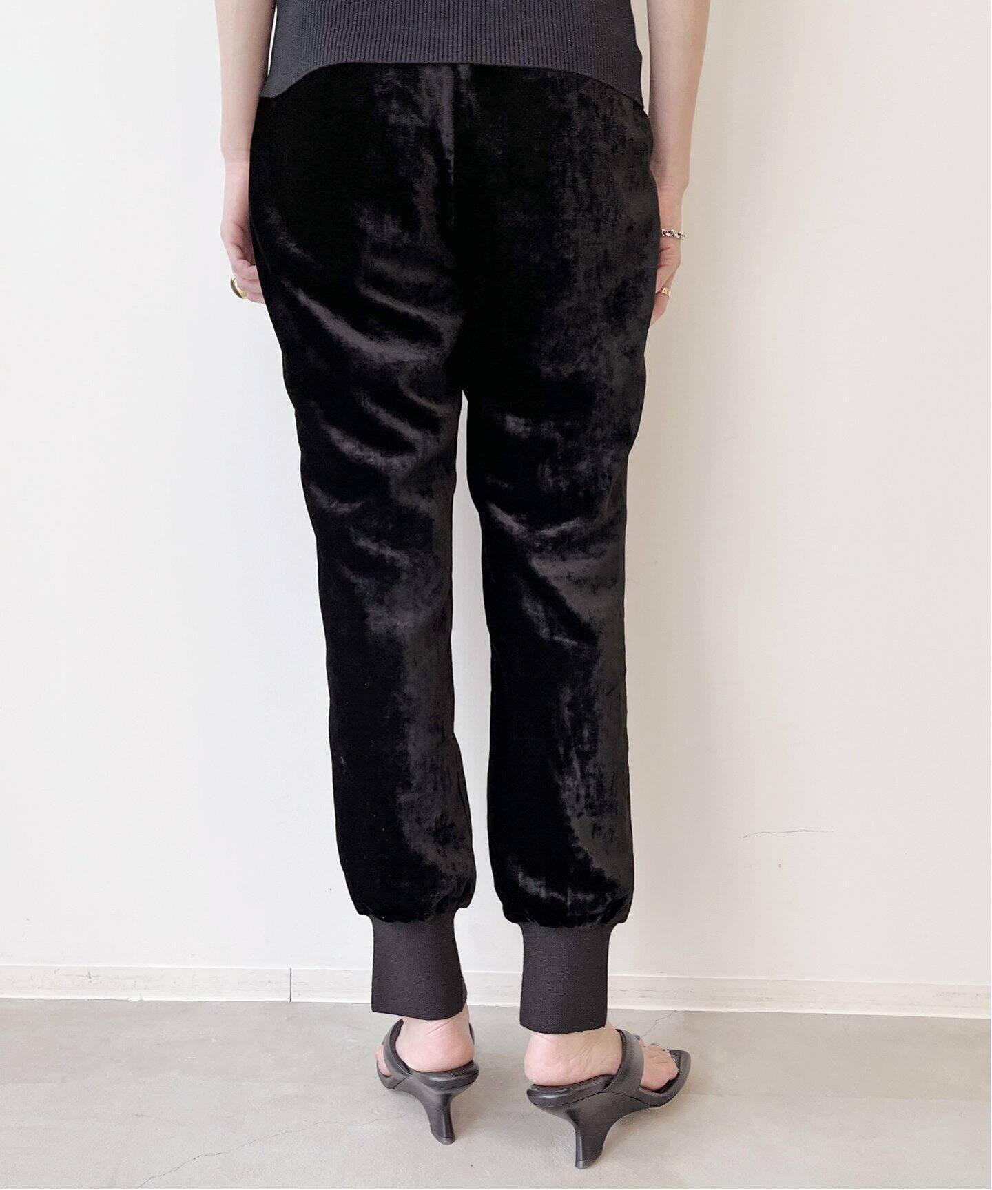 Velor Rib Pants（スラックス）｜L 