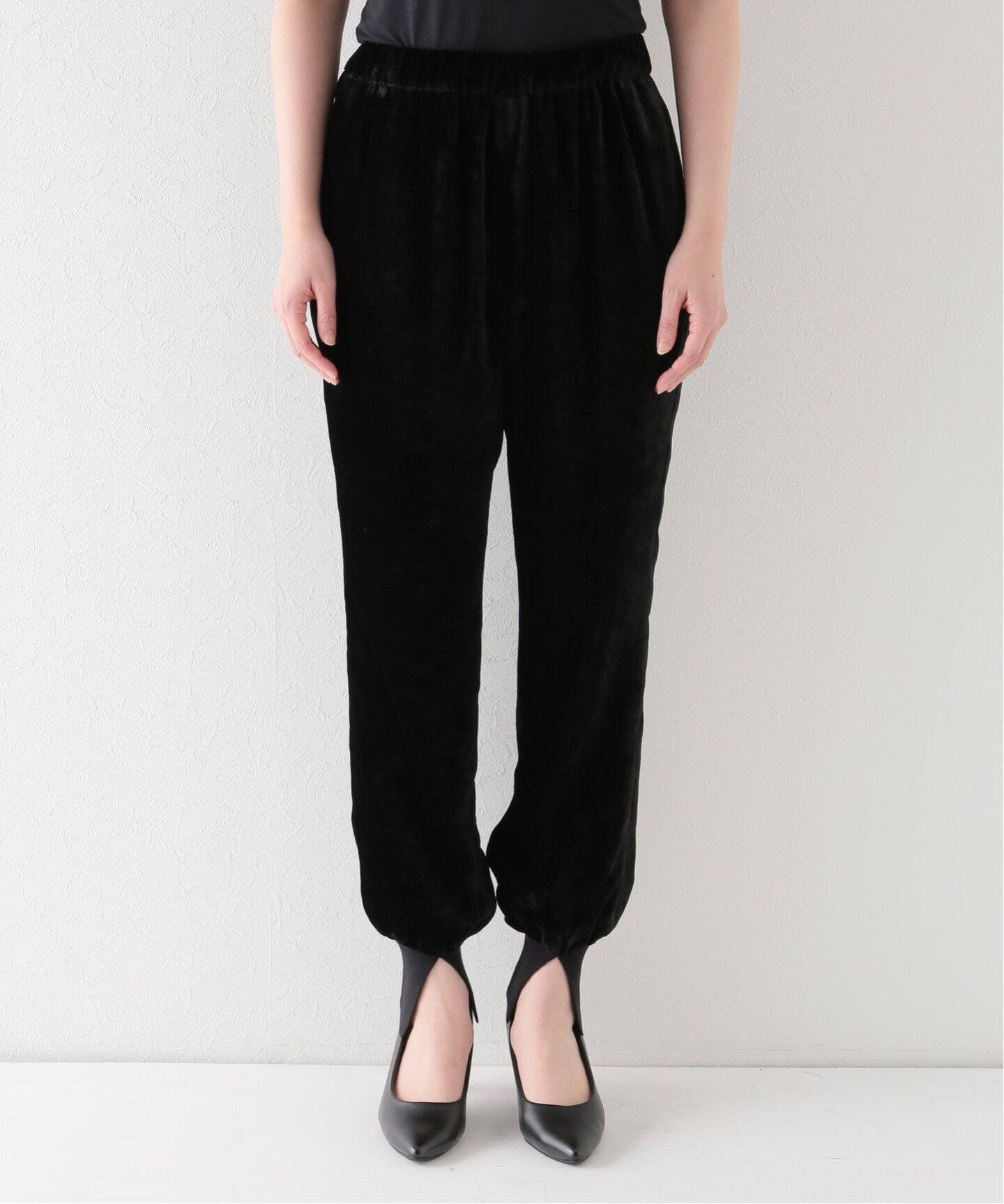 Velor Rib Pants（スラックス）｜L 