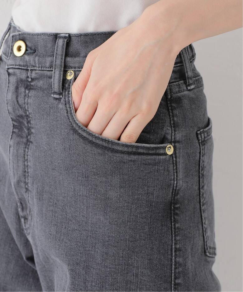 GOOD GRIEF!/グッドグリーフ】Damaged Hem Wide Leg Denim（デニム 