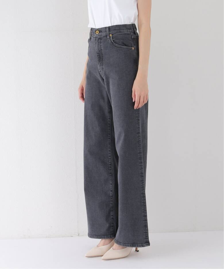 GOOD GRIEF!/グッドグリーフ】Damaged Hem Wide Leg Denim（デニム  