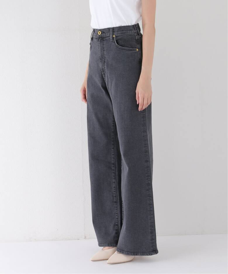 GOOD GRIEF!/グッドグリーフ】Damaged Hem Wide Leg Denim（デニム  