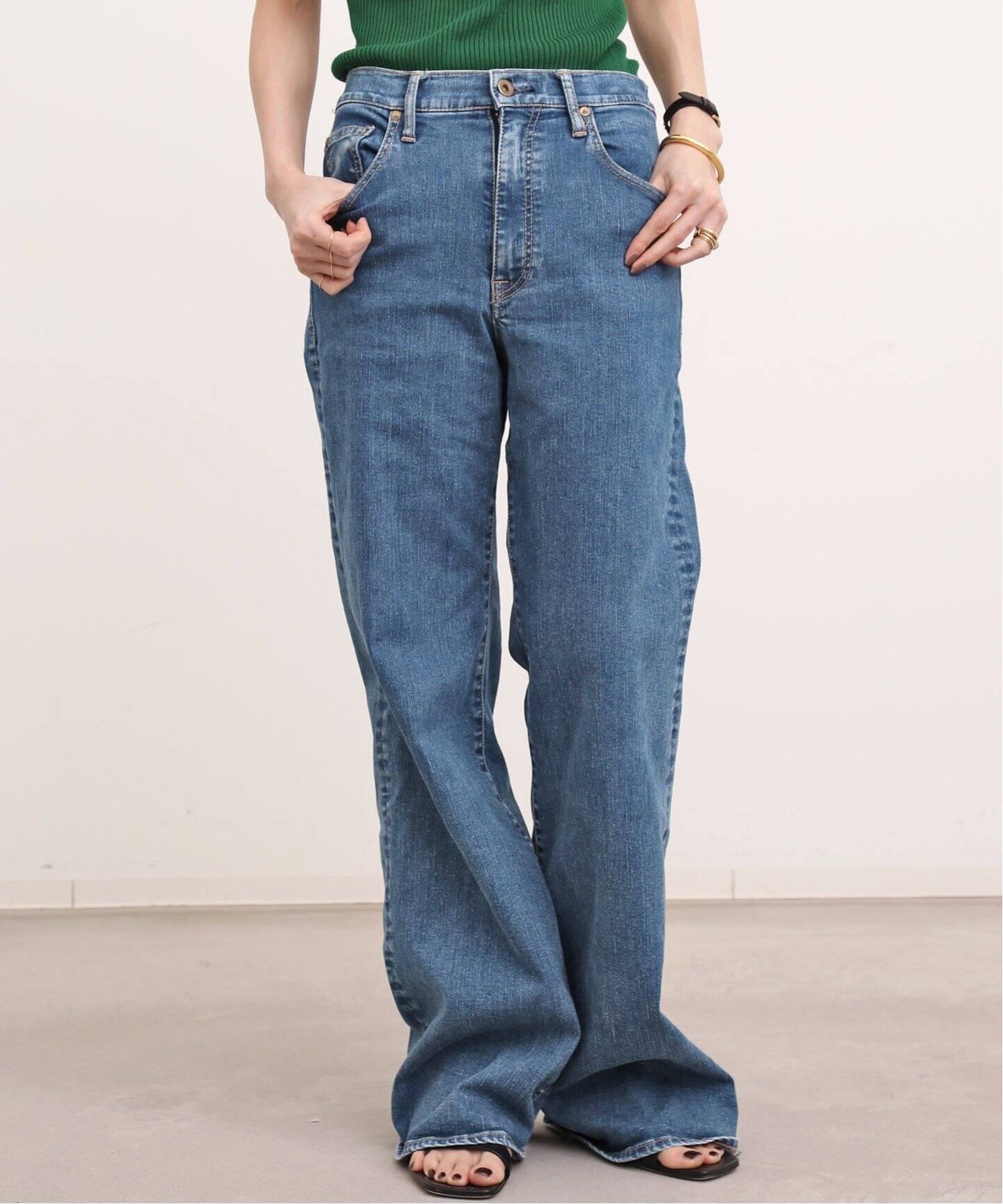 GOOD GRIEF！ グッドグリーフ Wide Leg Denim デニム 
