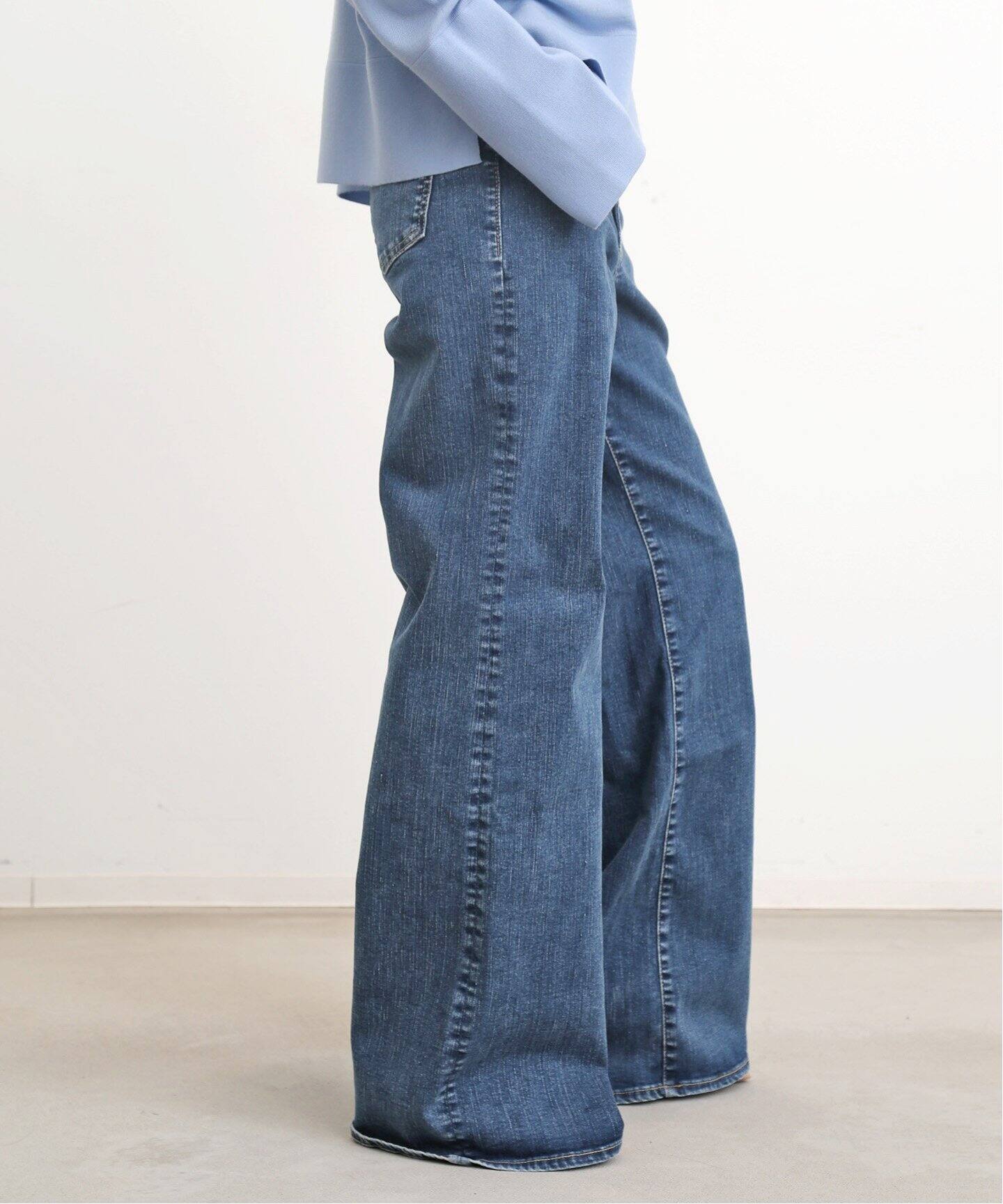 GOOD GRIEF！/グッドグリーフ】WIDE LEG DENIM（デニムパンツ  