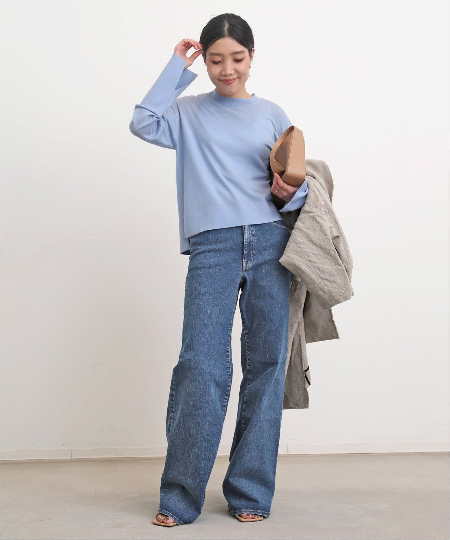 GOOD GRIEF！/グッドグリーフ】WIDE LEG DENIM（デニムパンツ  