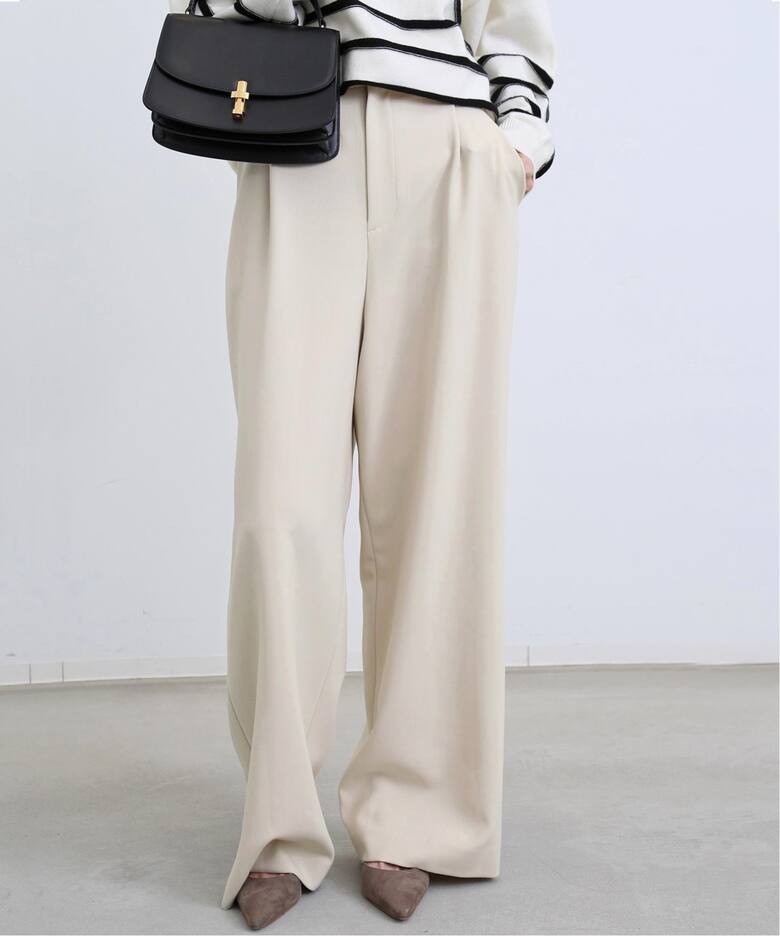 Wide Pants（スラックス）｜L