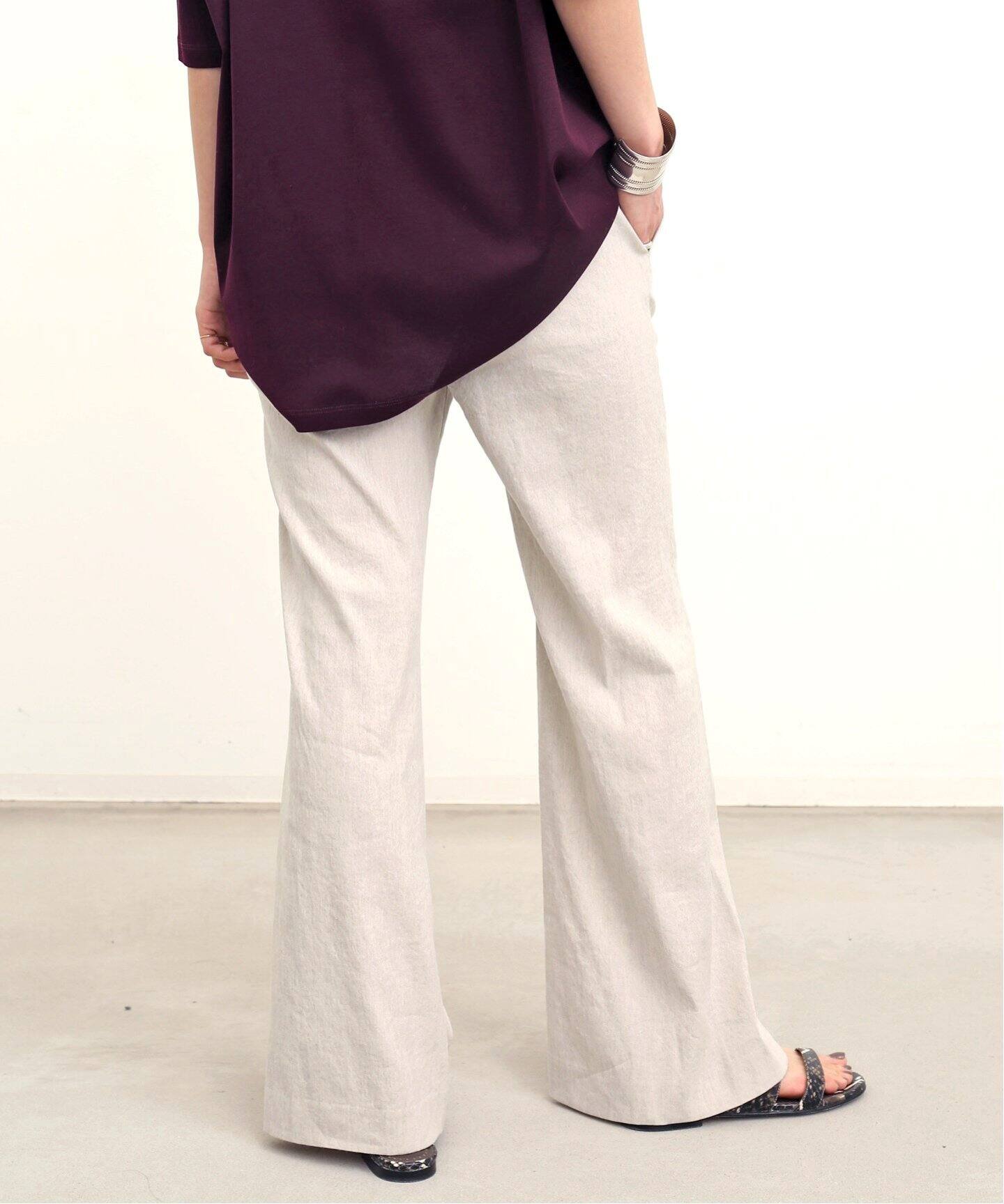 Stretch Linen Pants（スラックス）｜L