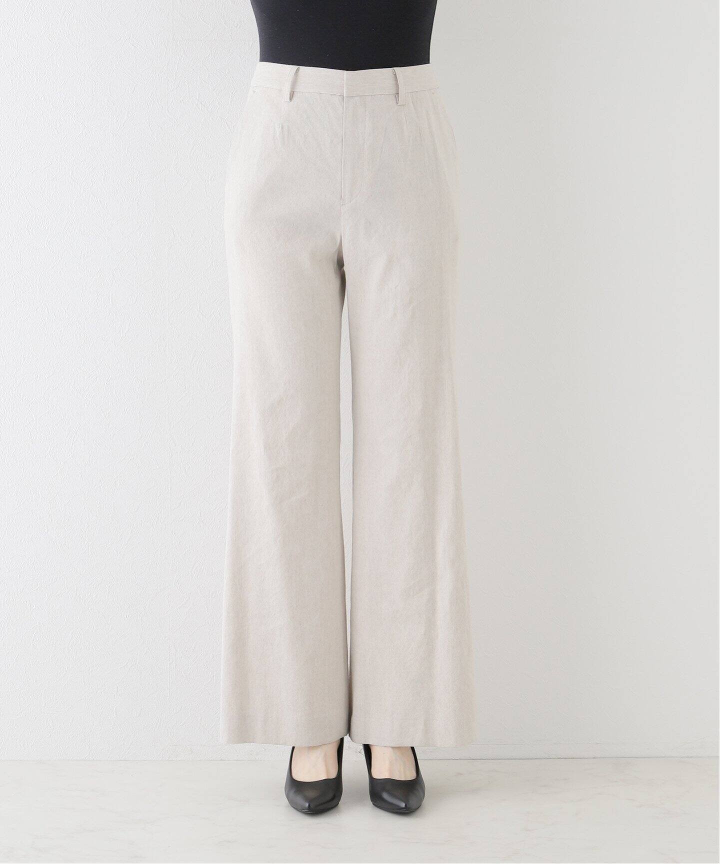 Stretch Linen Pants（スラックス）｜L