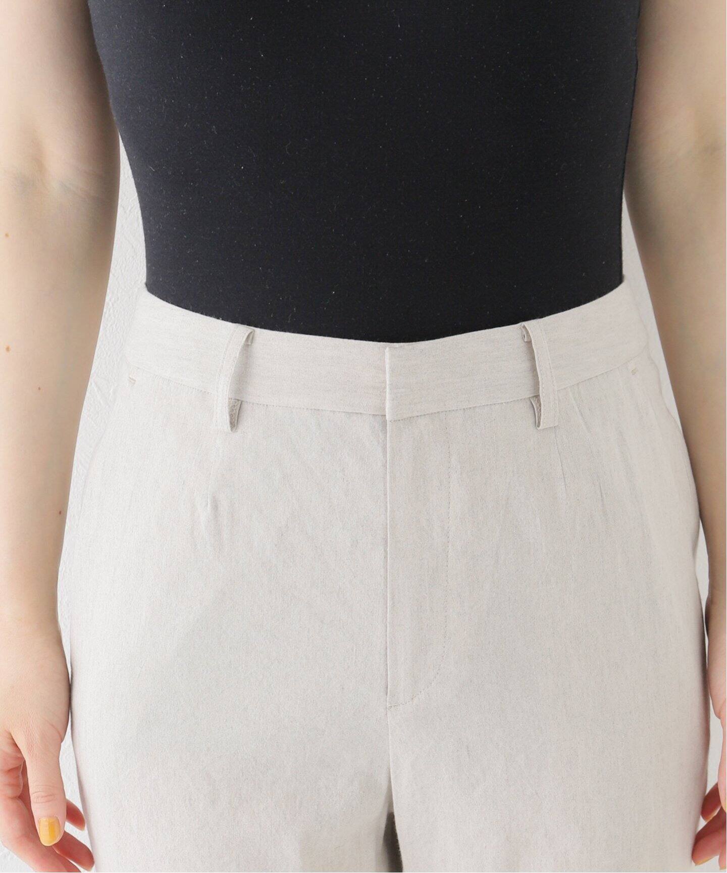Stretch Linen Pants（スラックス）｜L