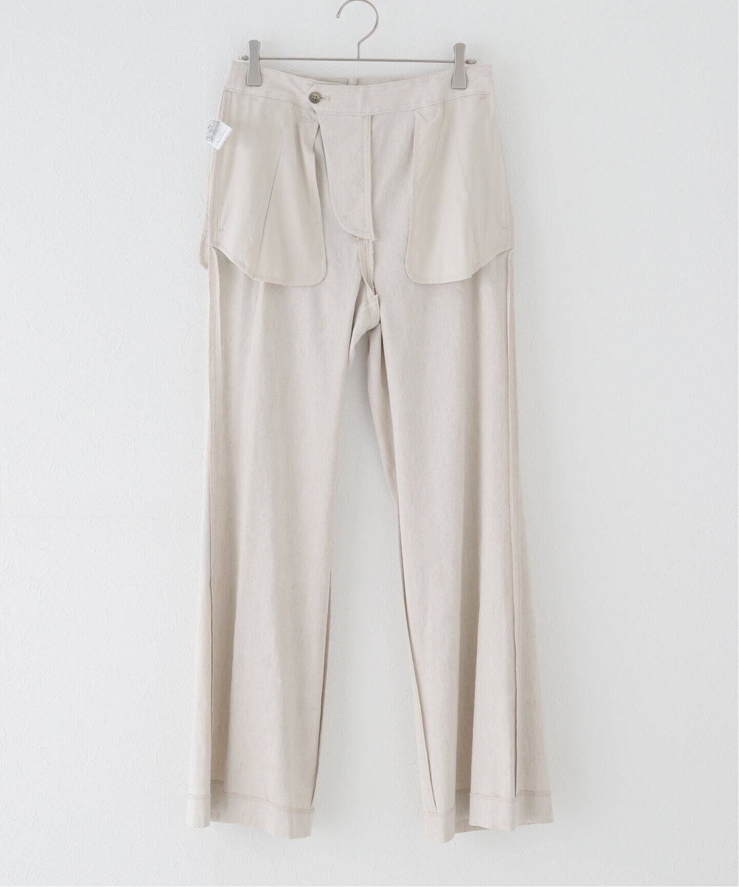 Stretch Linen Pants（スラックス）｜L